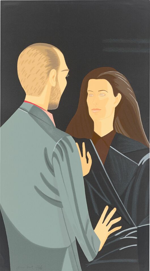 Alex Katz - Francesco & Alba Clemente.