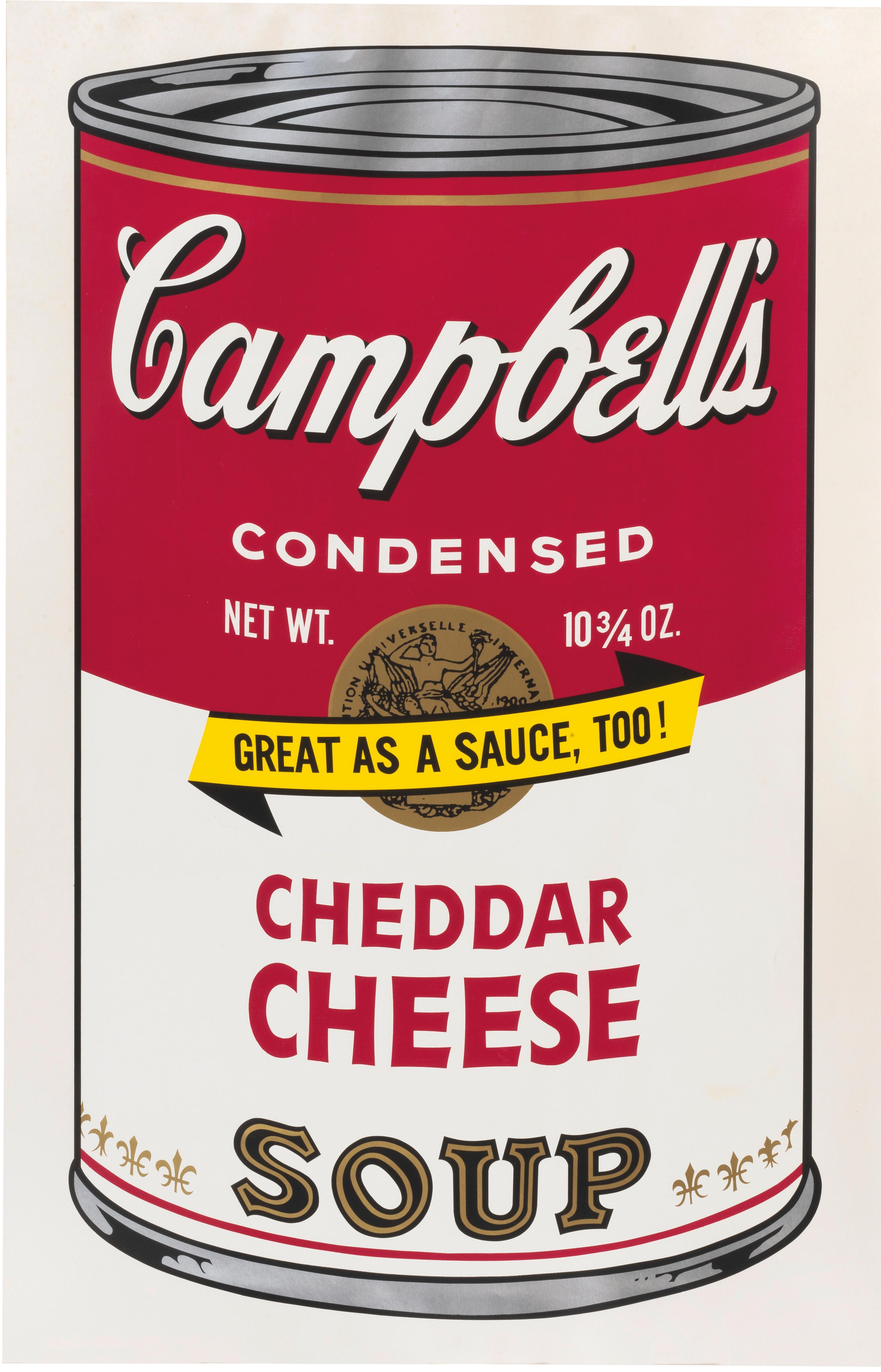 Andy Warhol - Cheddar Cheese from Campbell Soup II