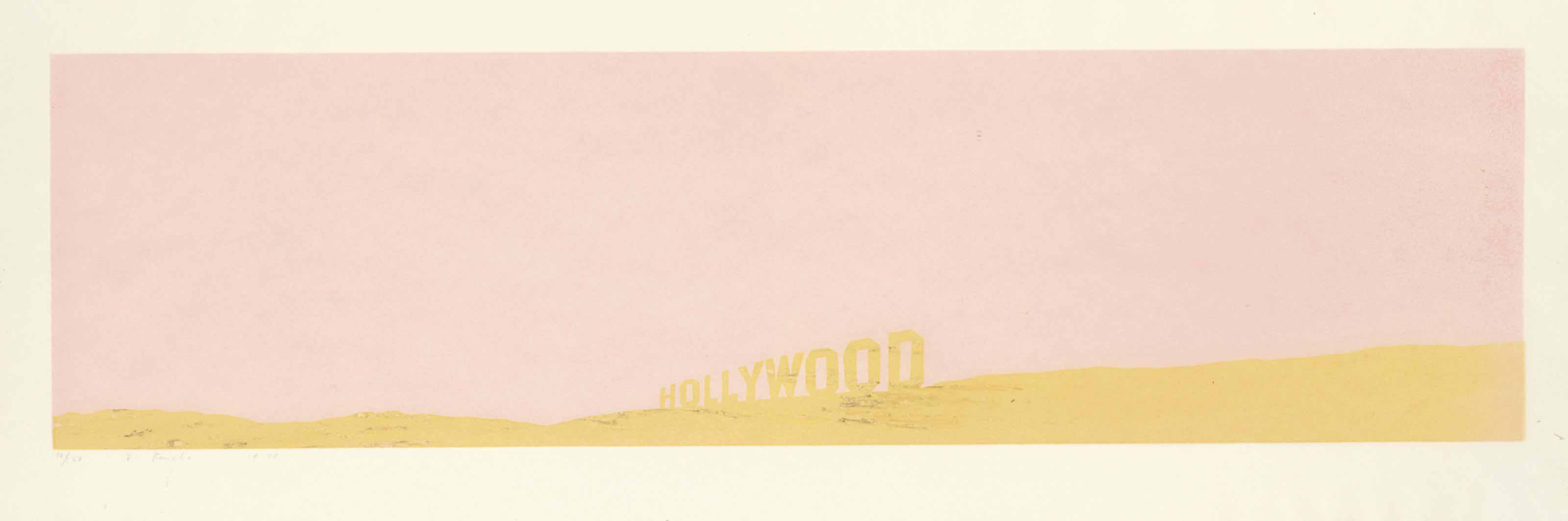 Ed Ruscha - Pepto-Caviar Hollywood