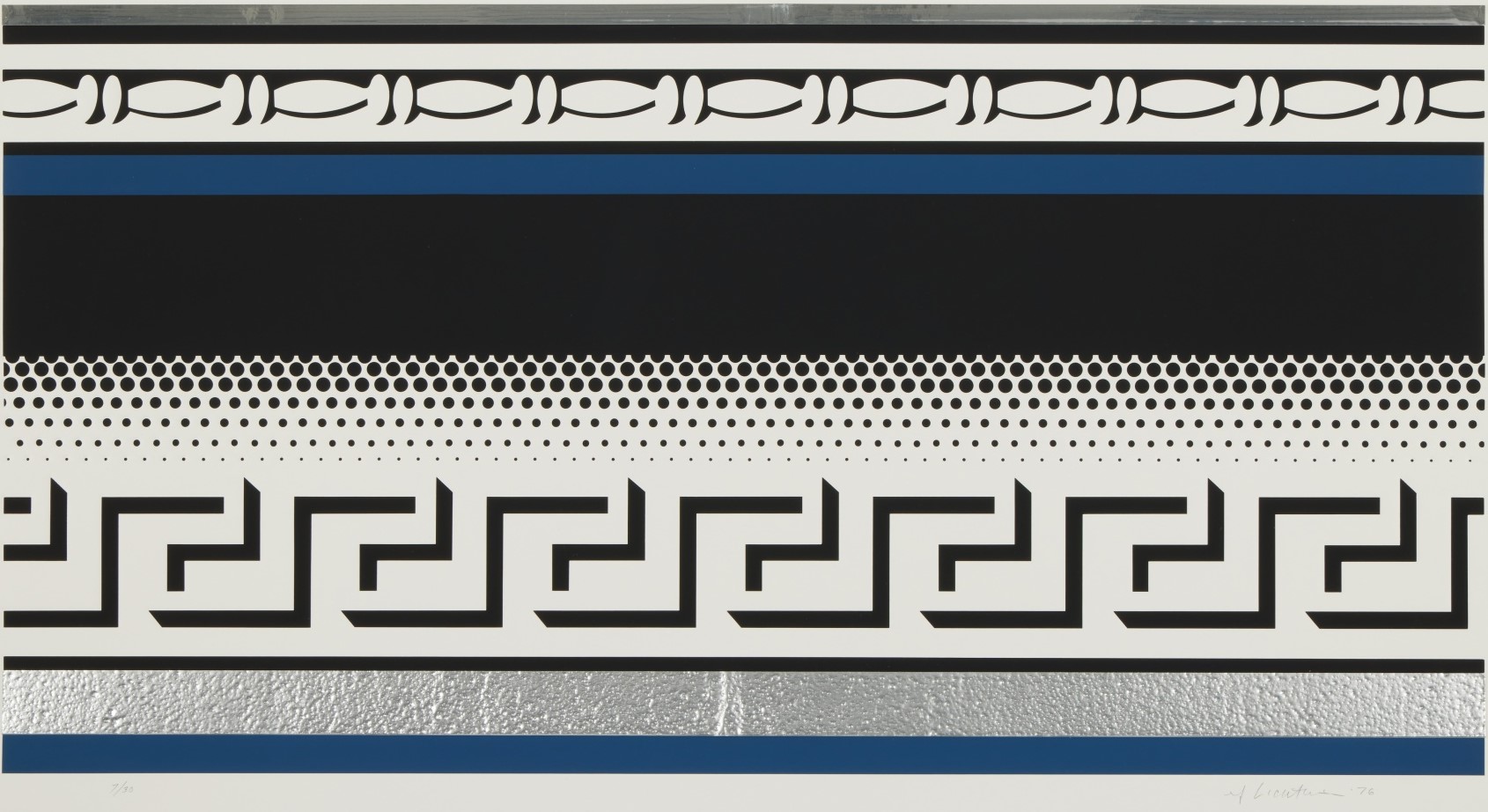 Roy Lichtenstein - Entablature VII