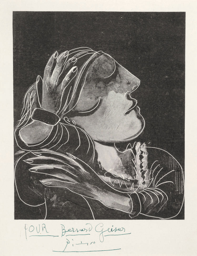 Pablo Picasso - Femme accoudée endormie: Marie-Thèrese