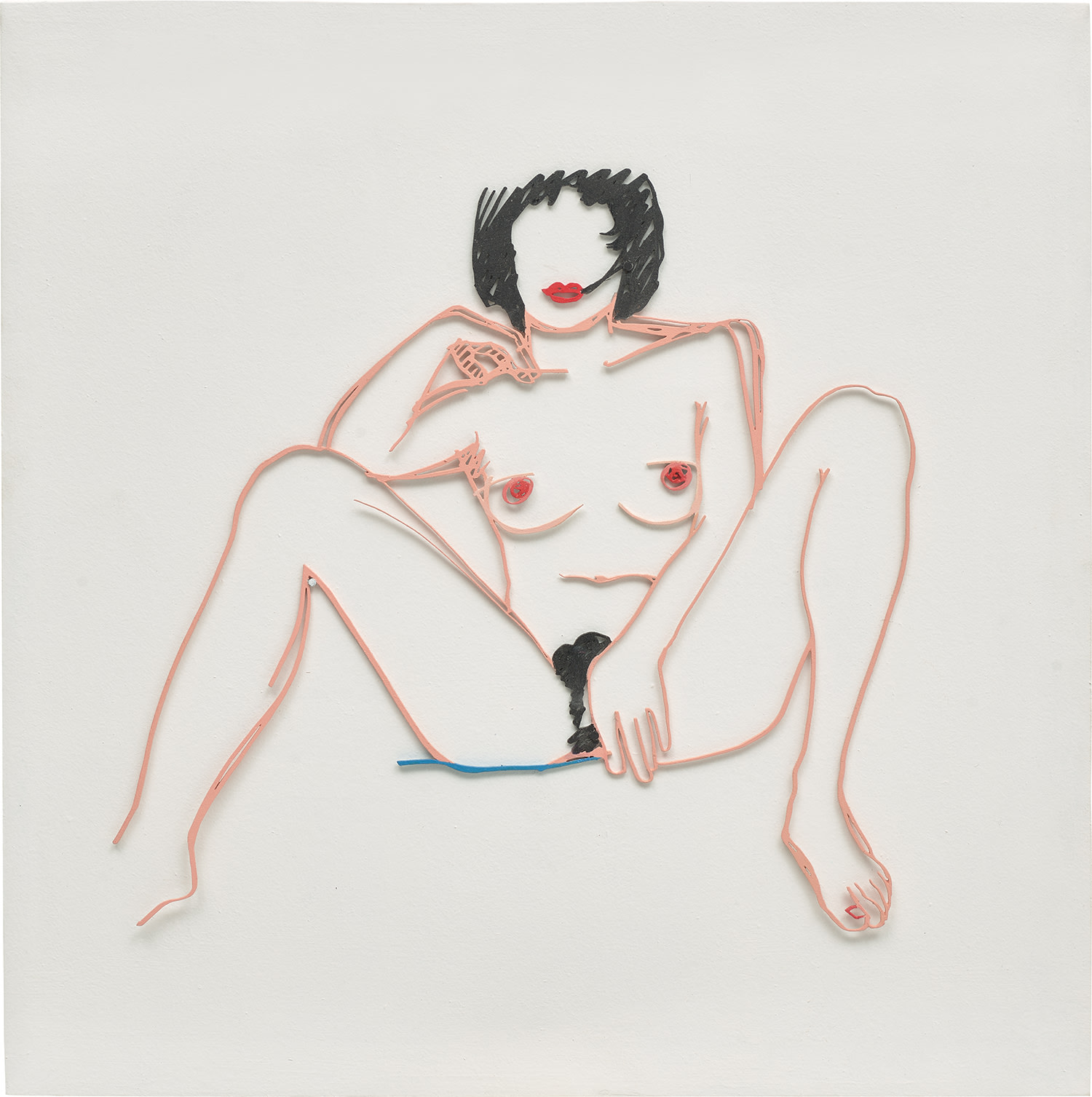 Tom Wesselmann - Monica Sitting with Legs Spread