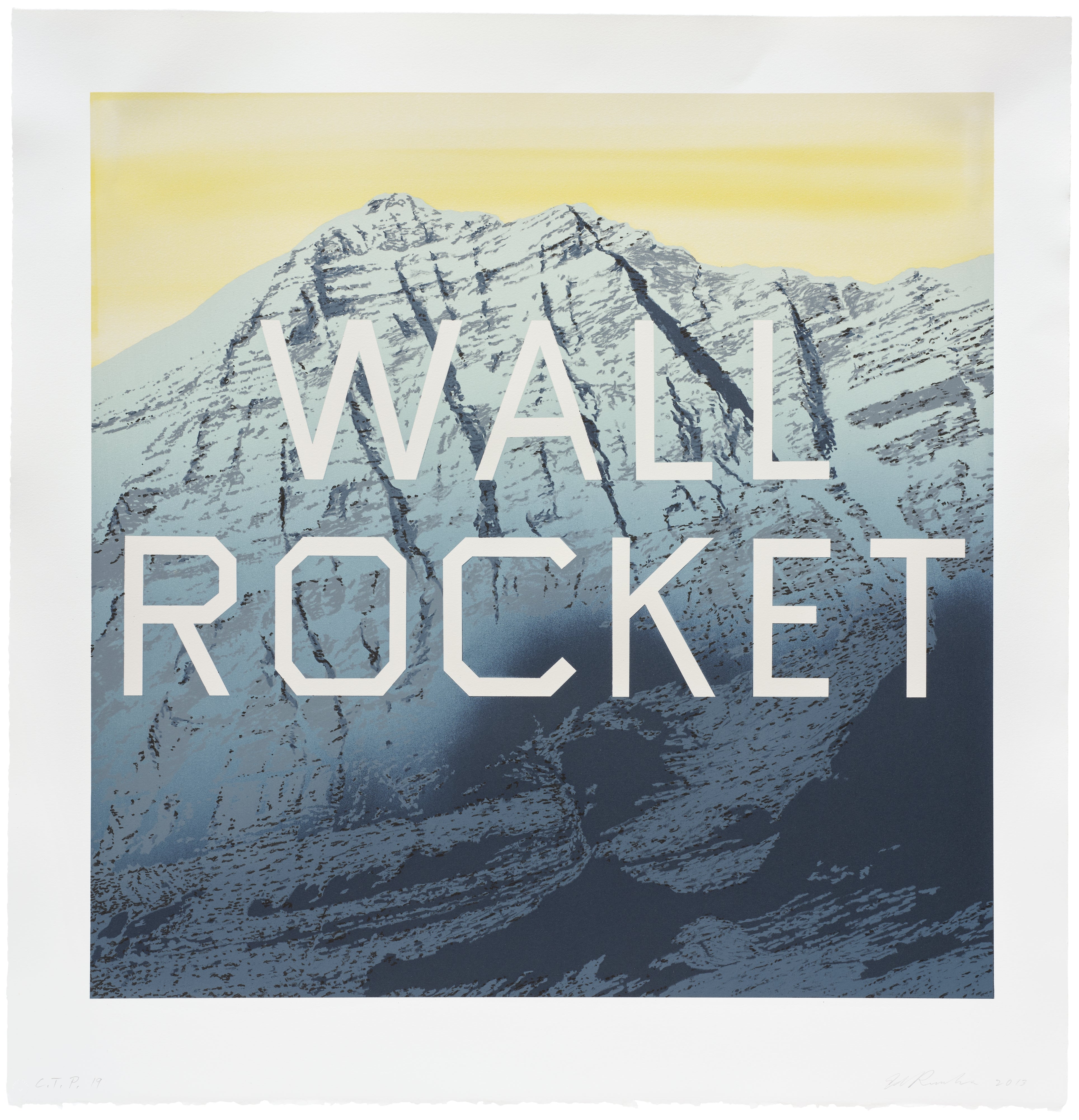 Ed Ruscha - Wall Rocket