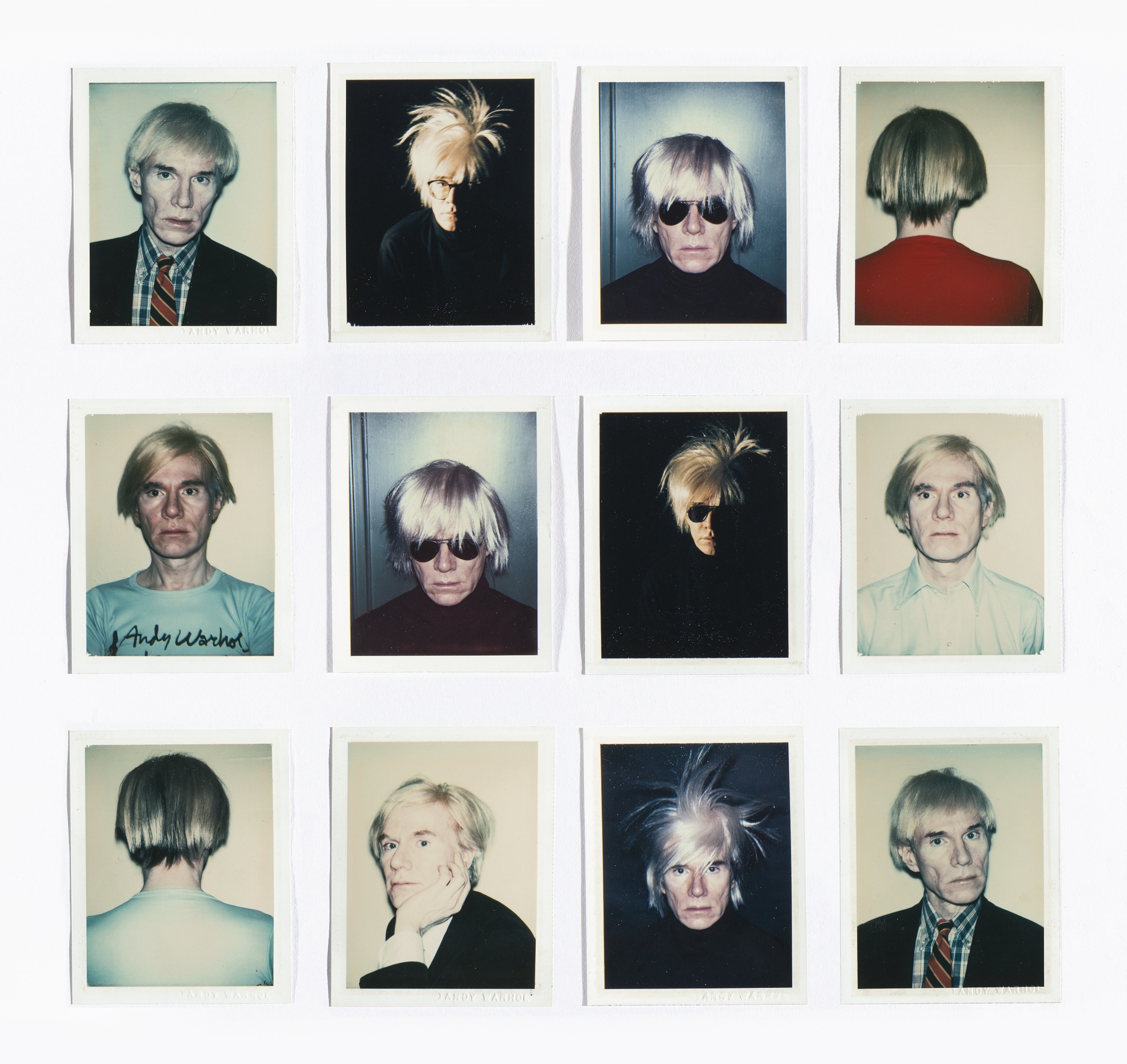 Andy Warhol - SELF-PORTRAITS [TWELVE WORKS]