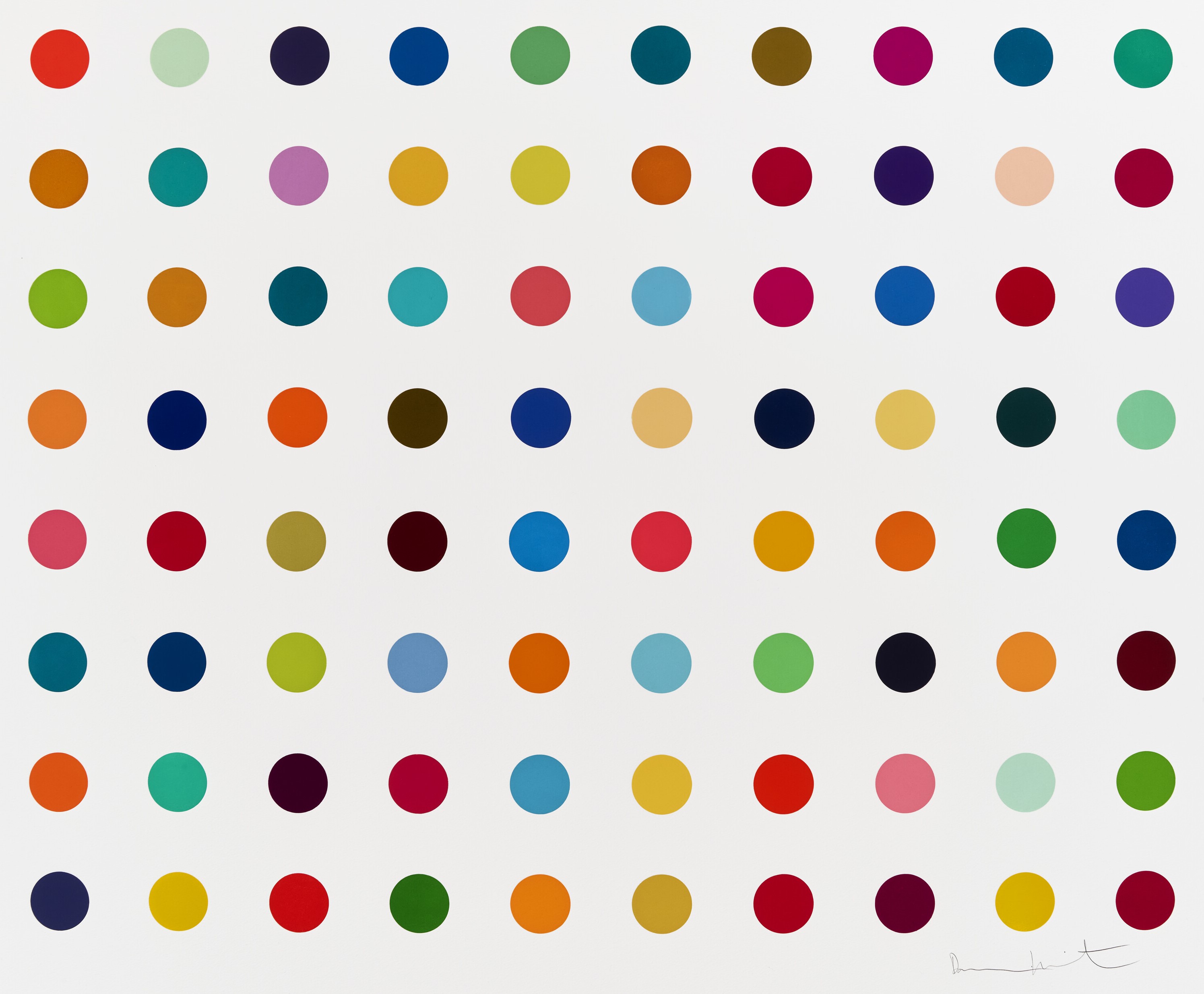 Damien Hirst - Dequalinium Chloride