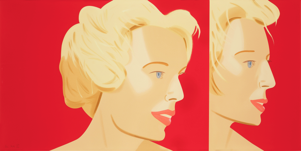 Alex Katz - Coca-Cola Girl 4
