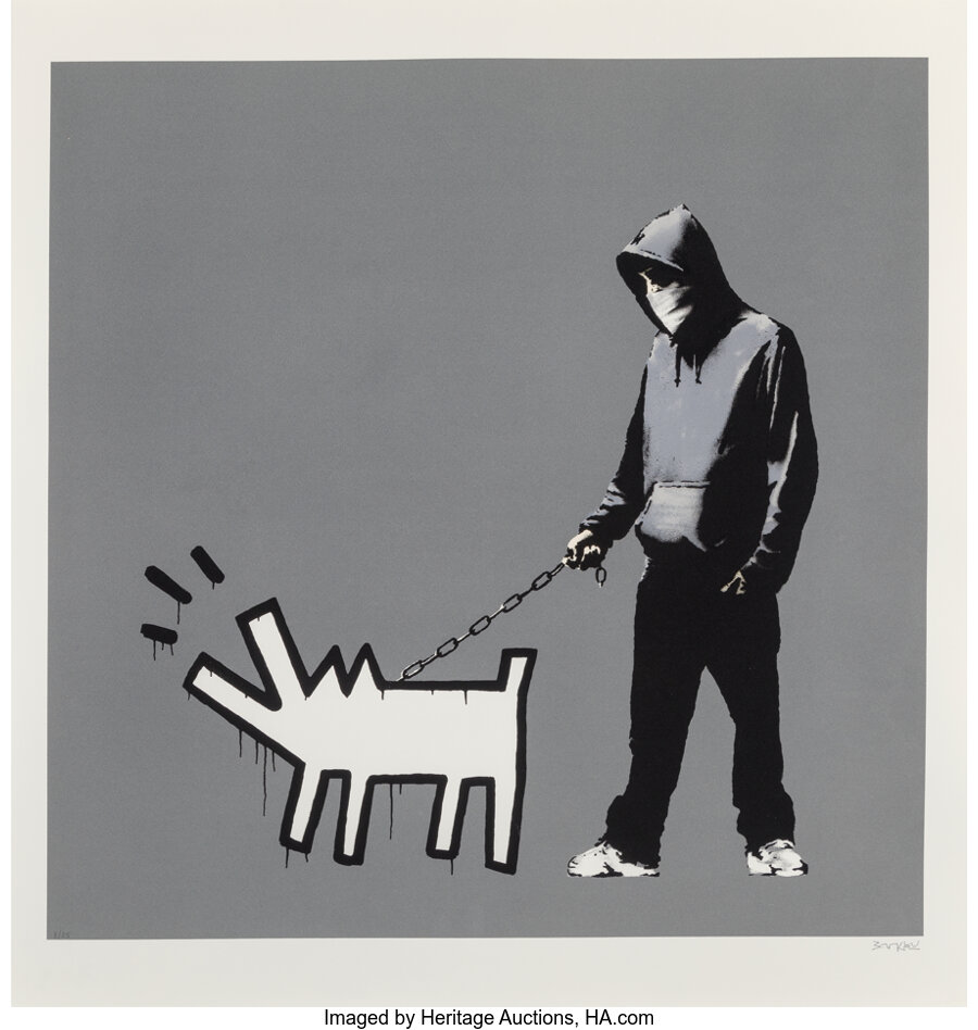 Banksy - Choose Your Weapon (Grey)