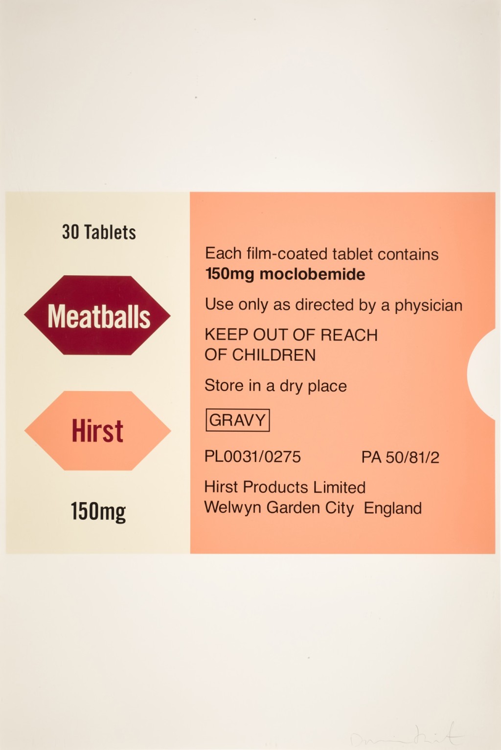 Damien Hirst - Meatballs