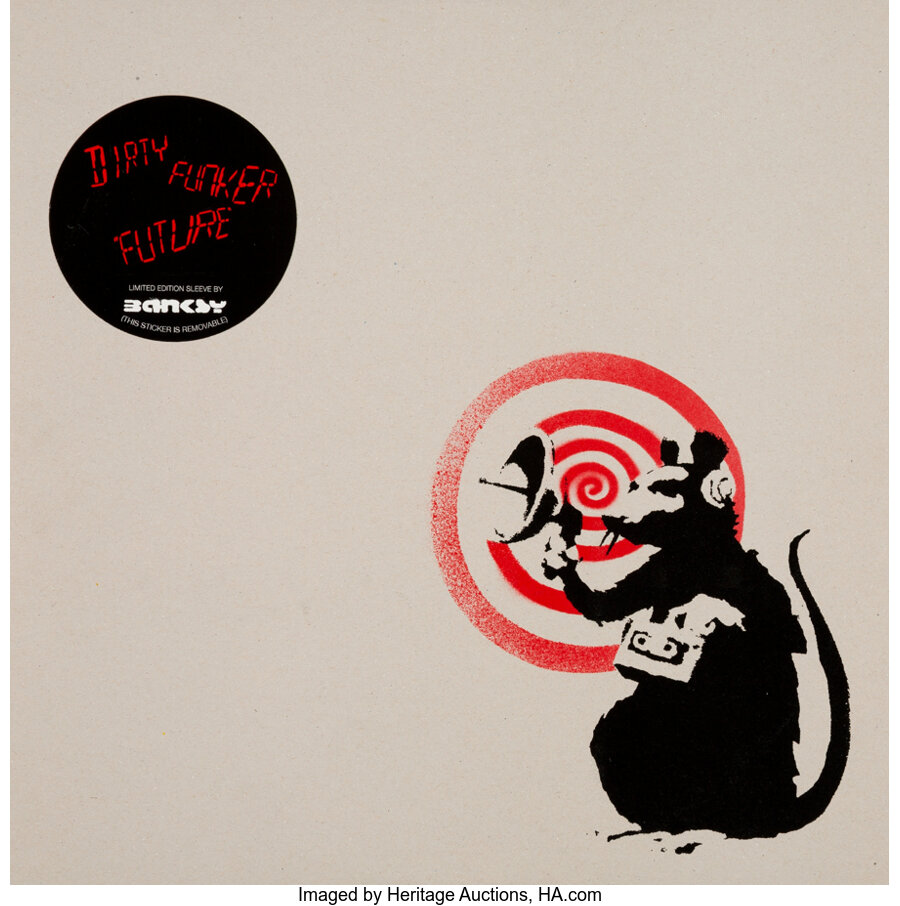 Banksy - Radar Rat Dirty Funker (Grey)