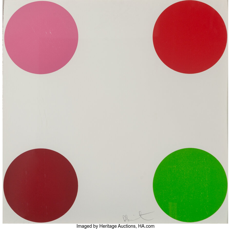 Damien Hirst - Curare, from 40 Woodcut Spots