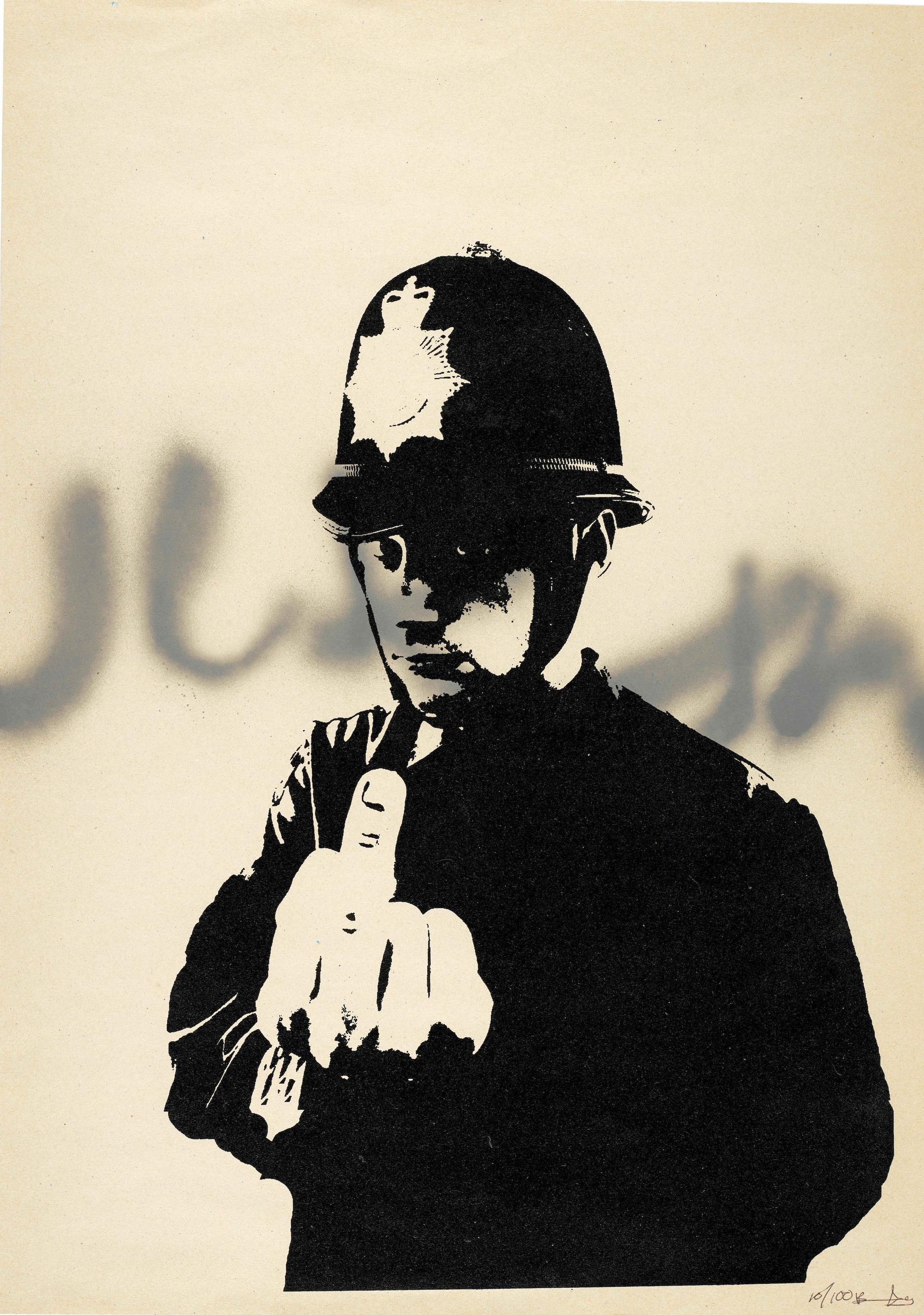 Banksy - Rude Copper