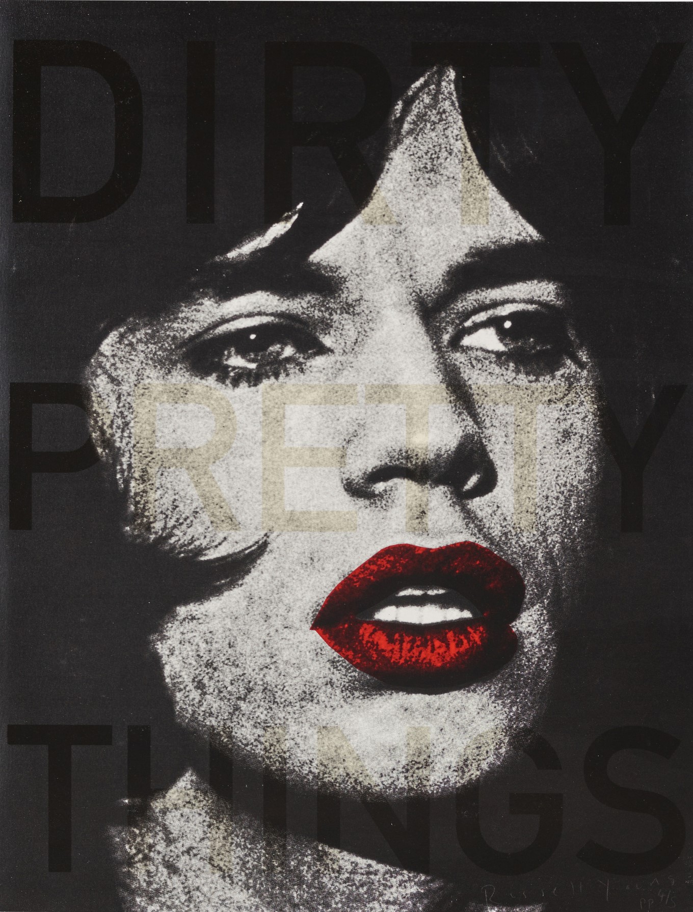 Russell Young - Mick Jagger, Dirty Pretty Things