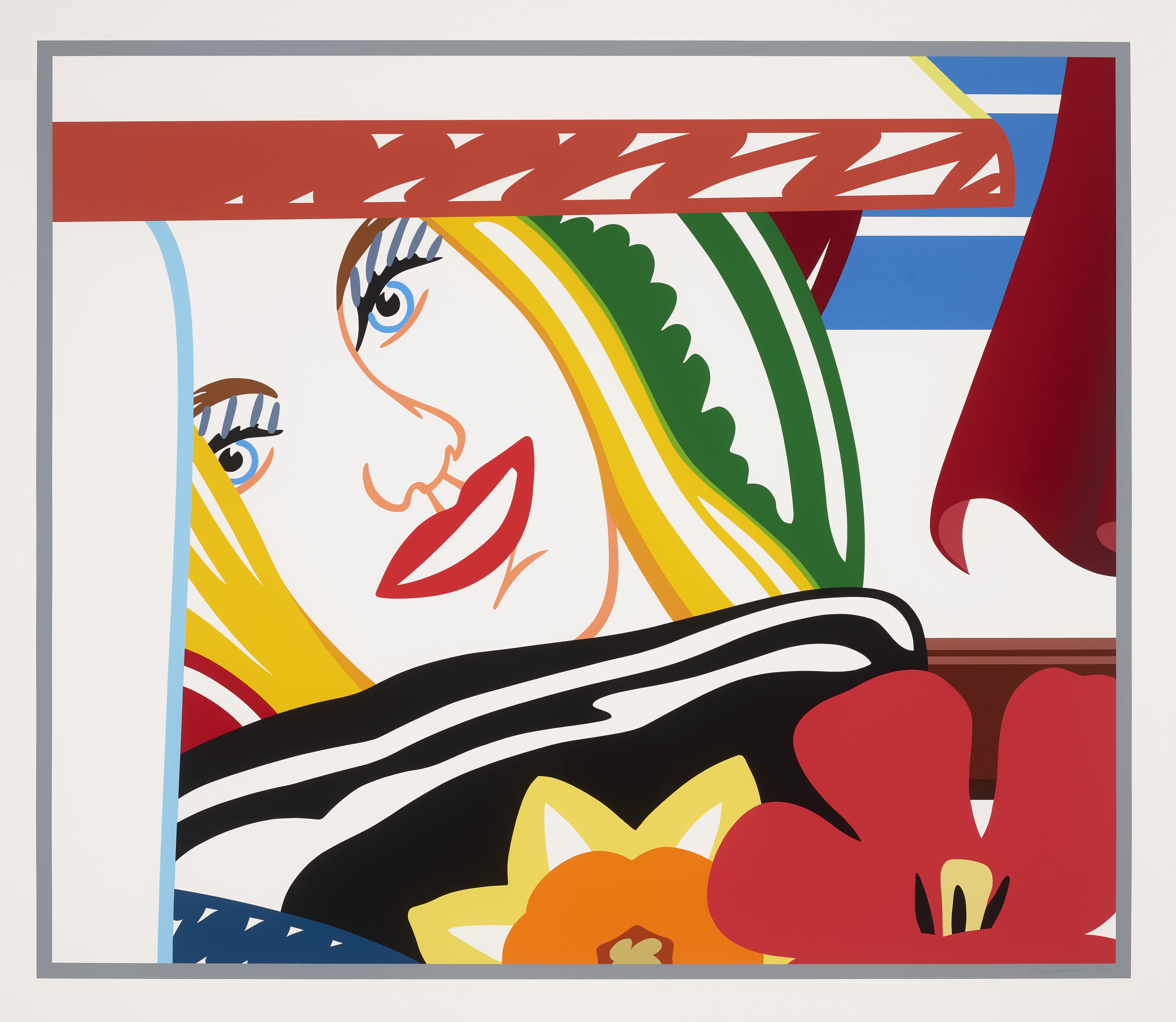 Tom Wesselmann - Bedroom Face #41