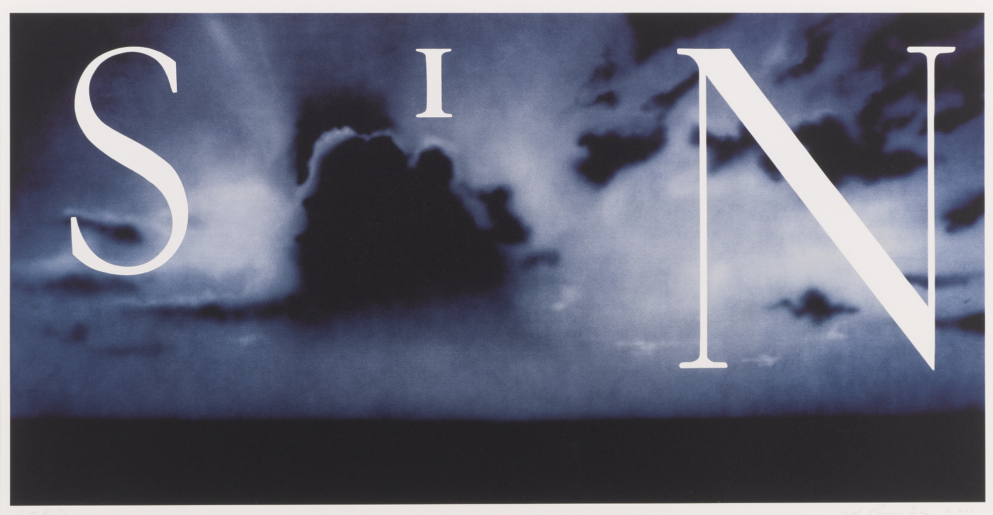 Ed Ruscha - SIN-WITHOUT