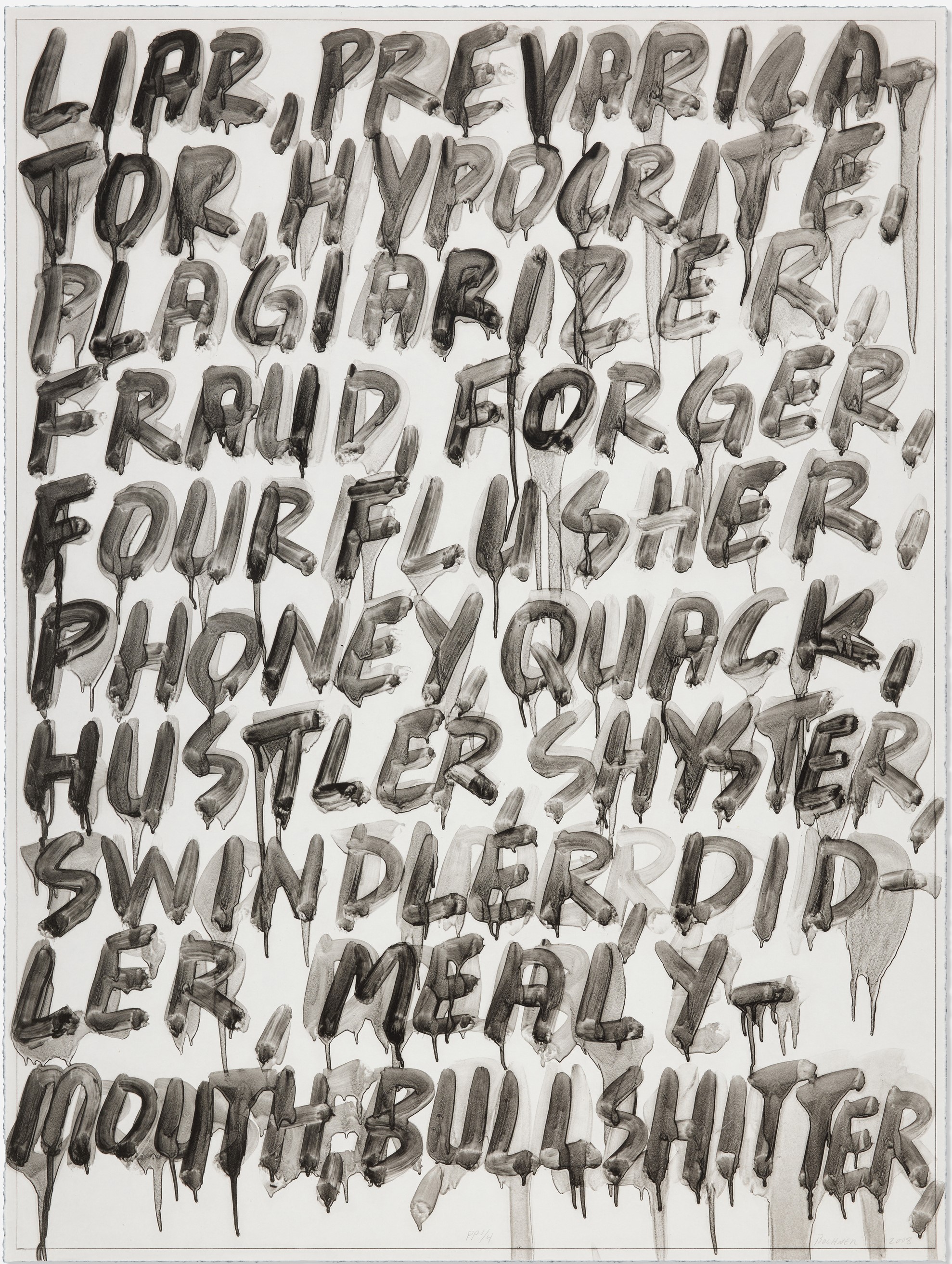 Mel Bochner - Liar