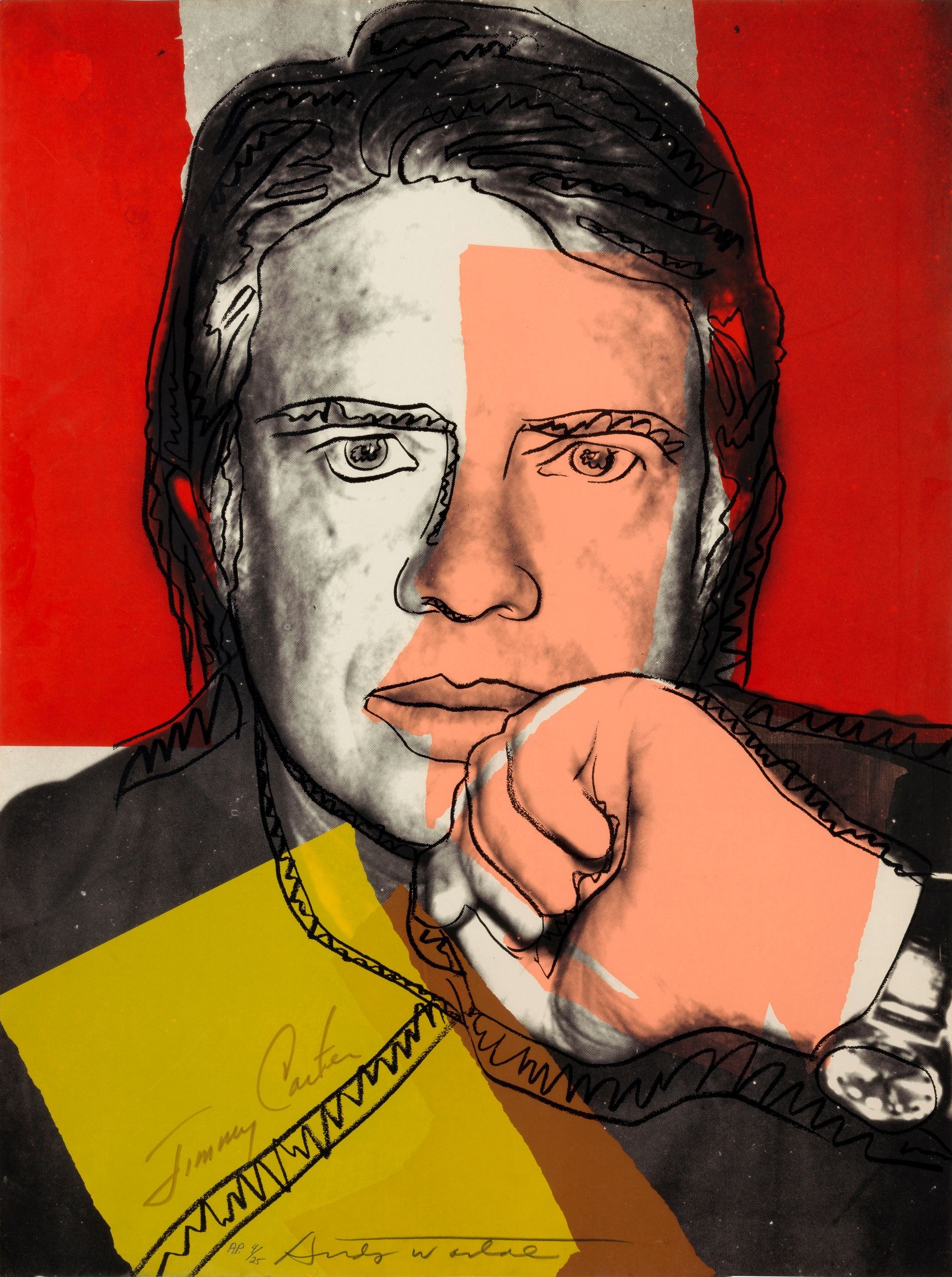 Andy Warhol - Jimmy Carter I (Feldman & Schellmann II.150), 1976