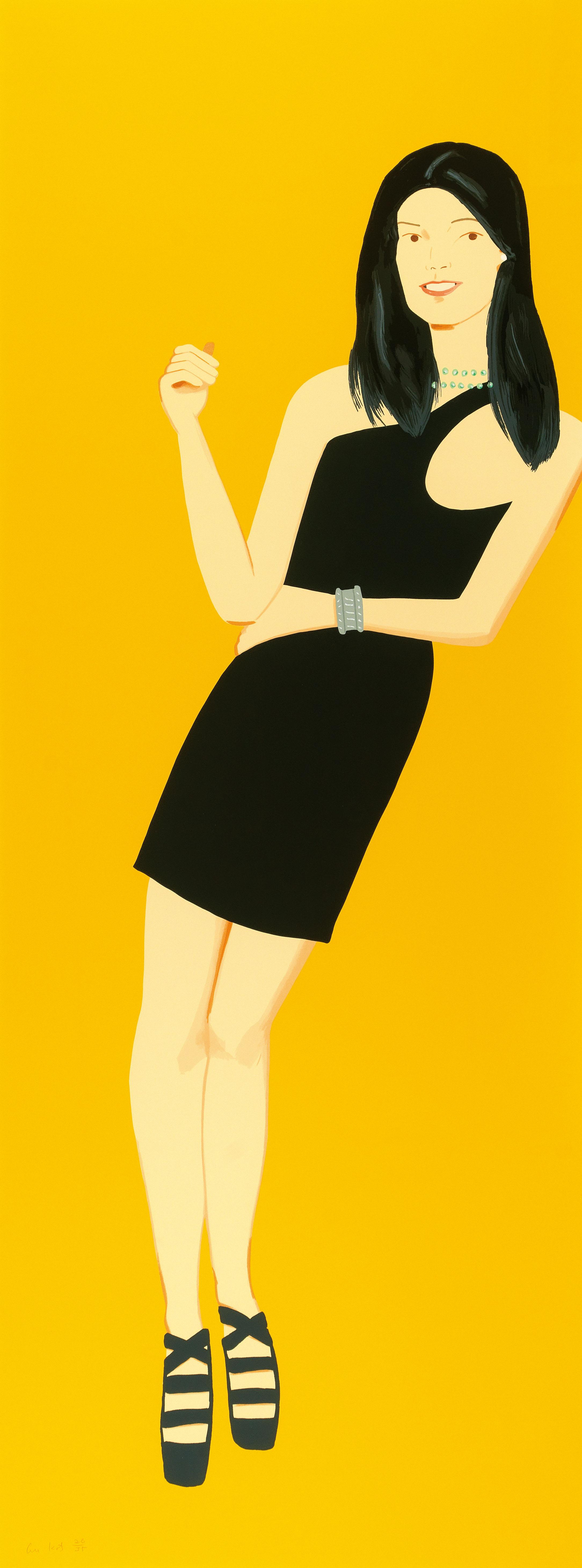 Alex Katz - Black Dress - Yi