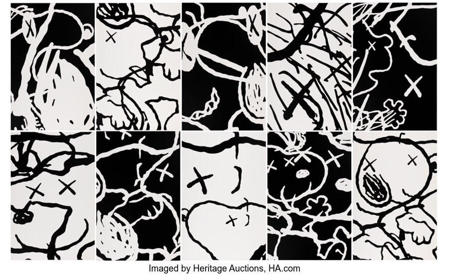 KAWS - Man's Best Friend (ten works)