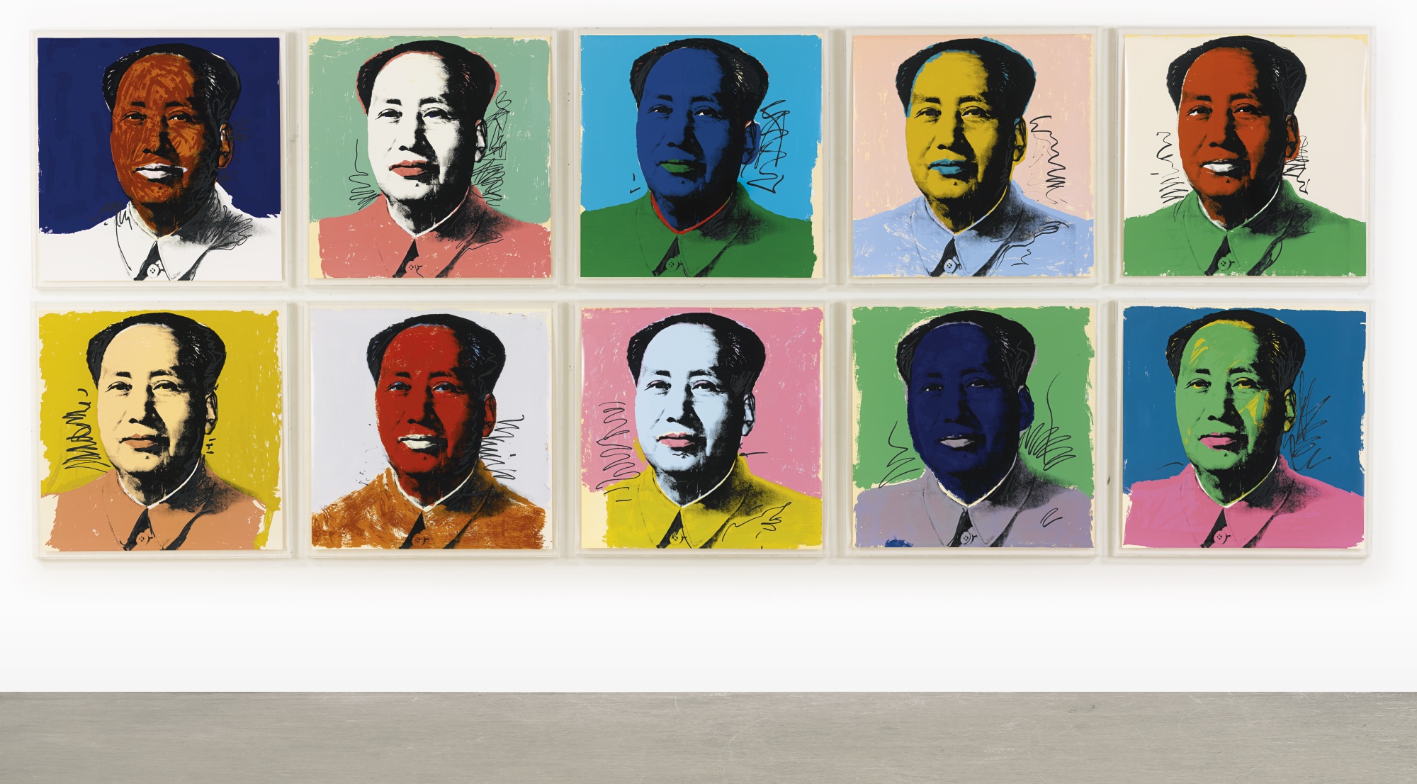 Andy Warhol - MAO (SET OF 10)