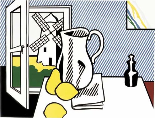 Roy Lichtenstein - Still Life with Windmill, from Six Still Lifes Series