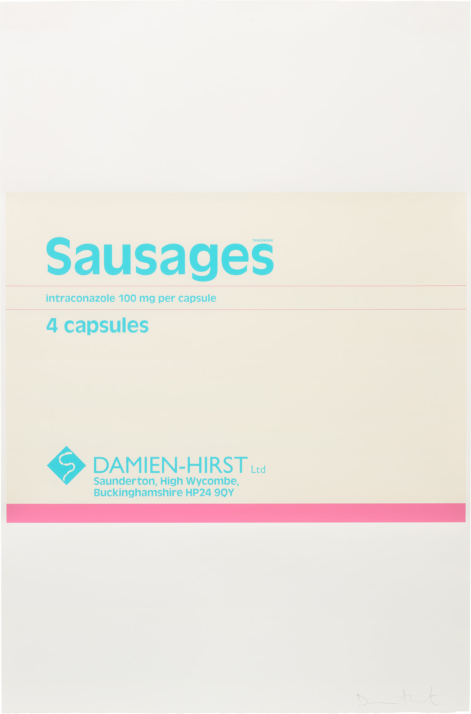 Damien Hirst - Sausages, from The Last Supper