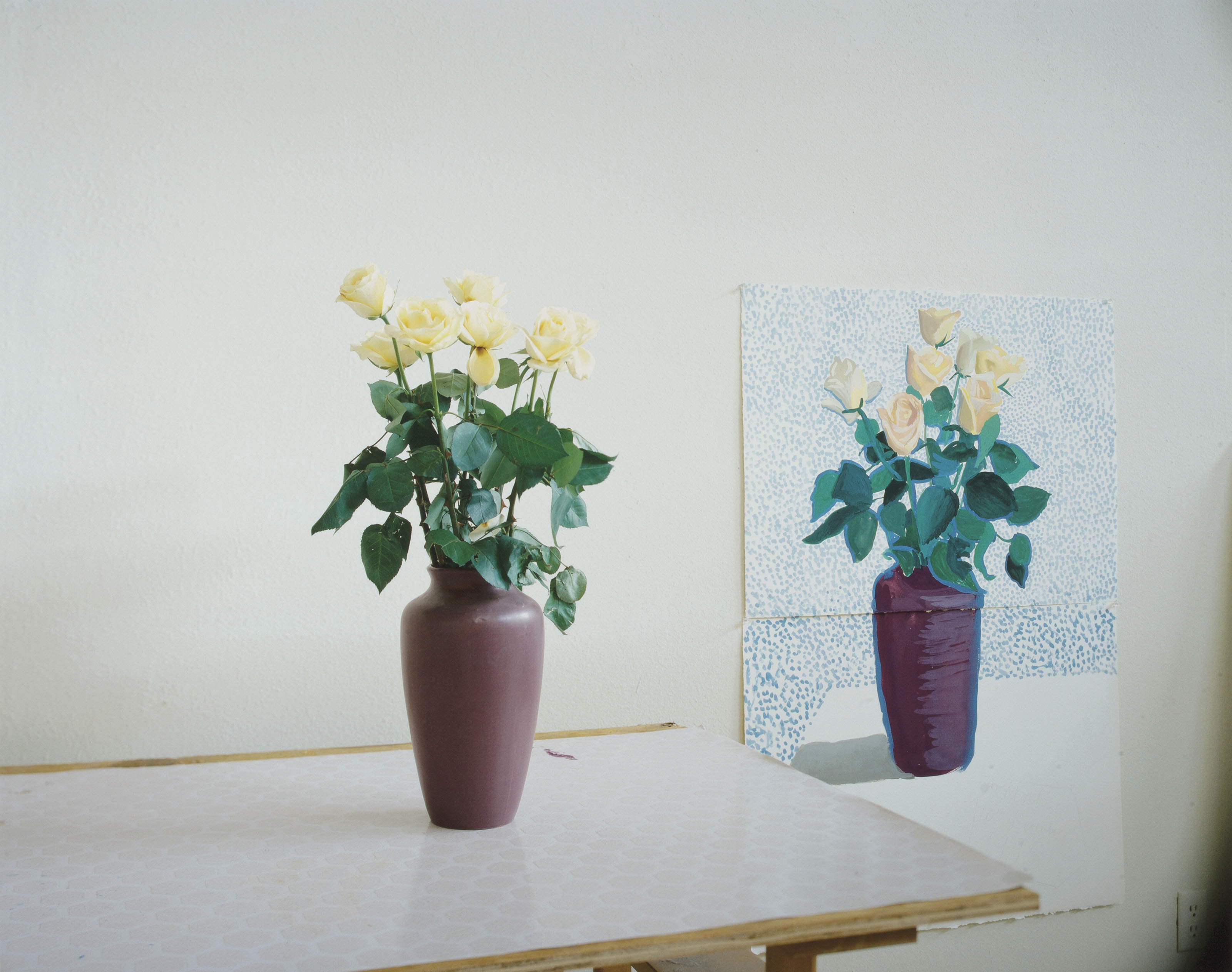 David Hockney - Roses for Mother
