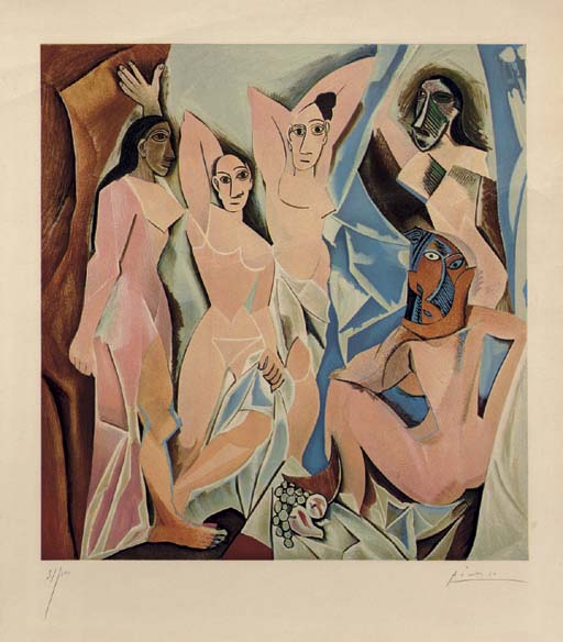 Pablo Picasso - Les Demoiselles d'Avignon