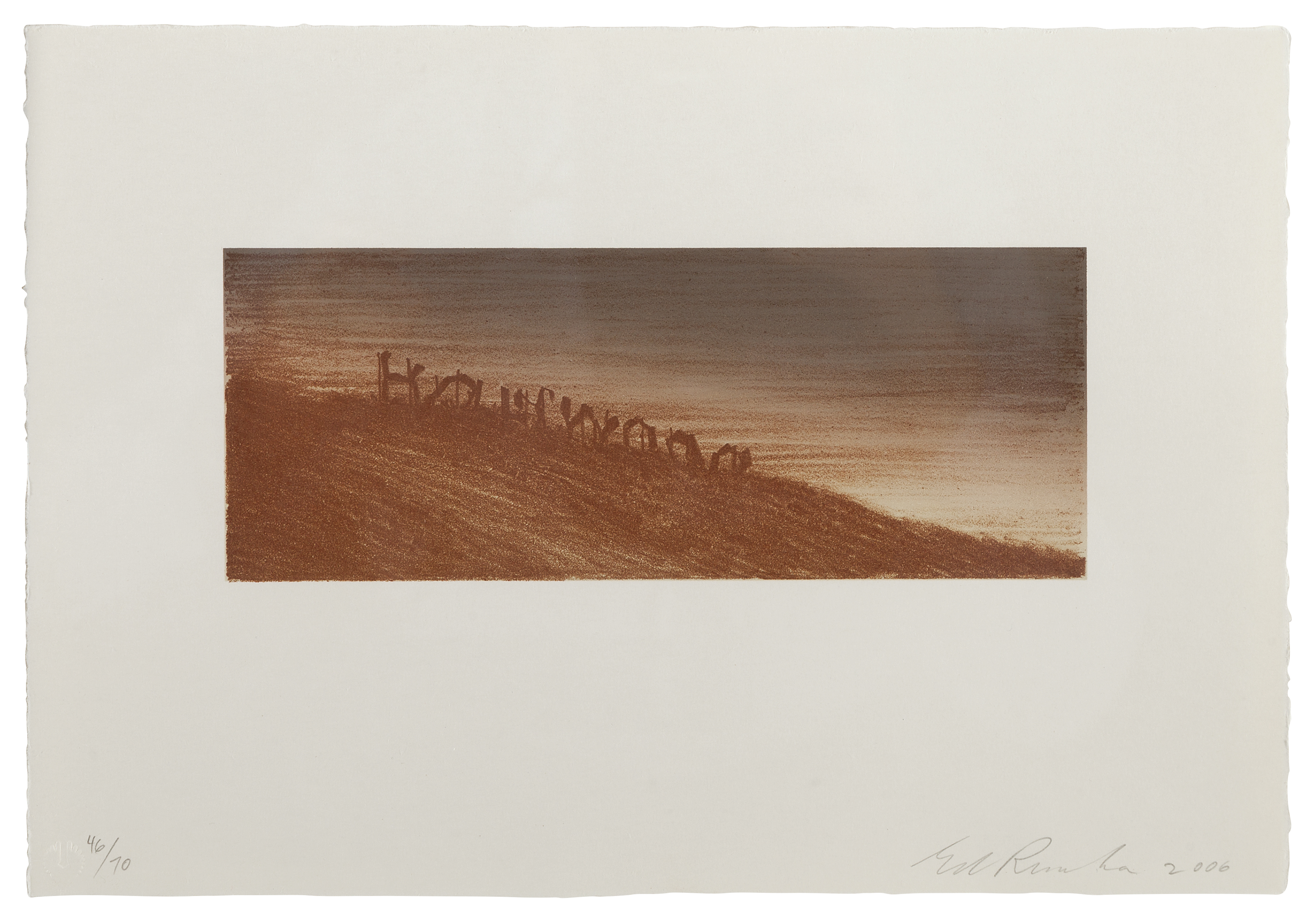 Ed Ruscha - Landmark Decay