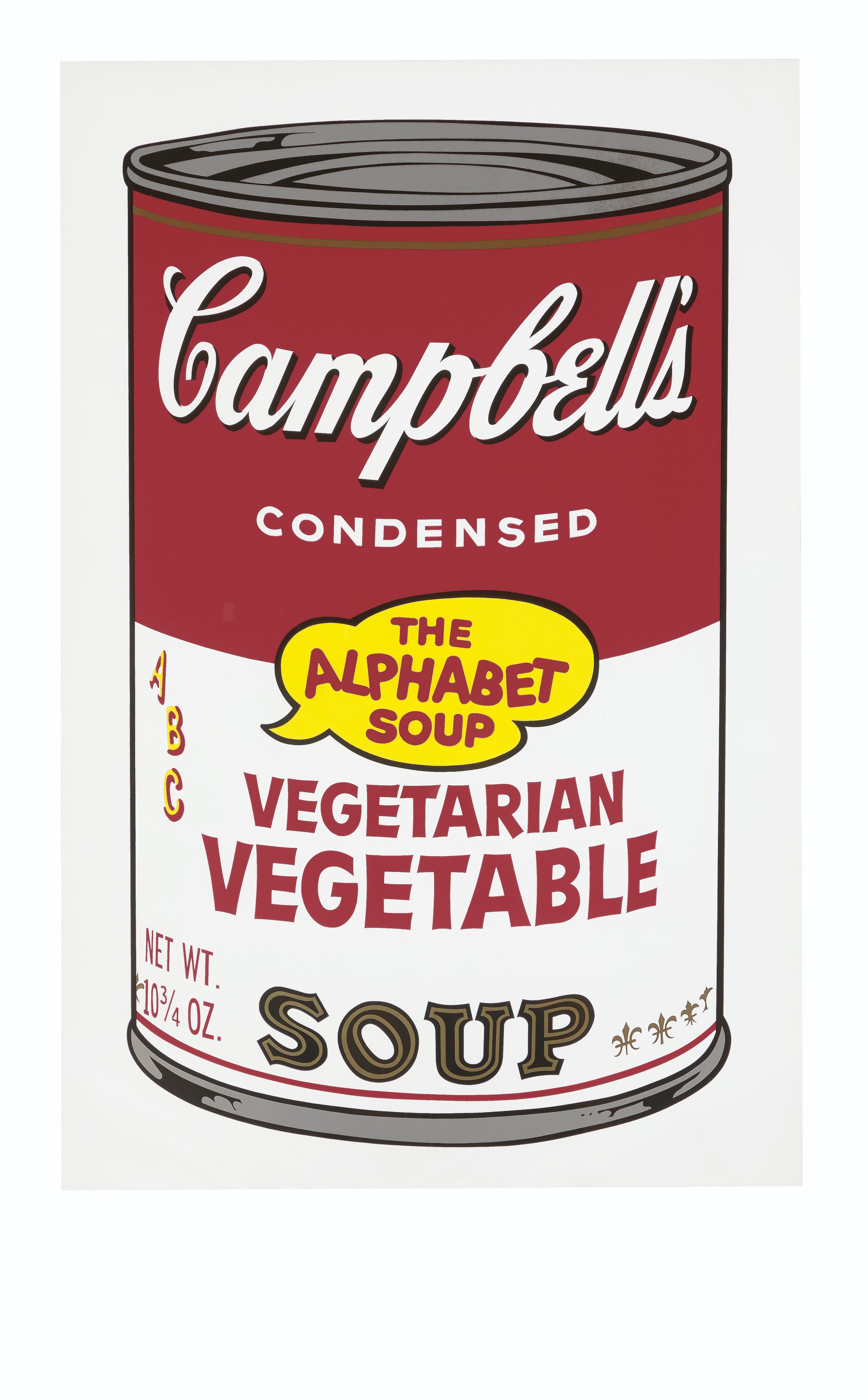 Andy Warhol - Vegetarian Vegetable, from Campbell's Soup II