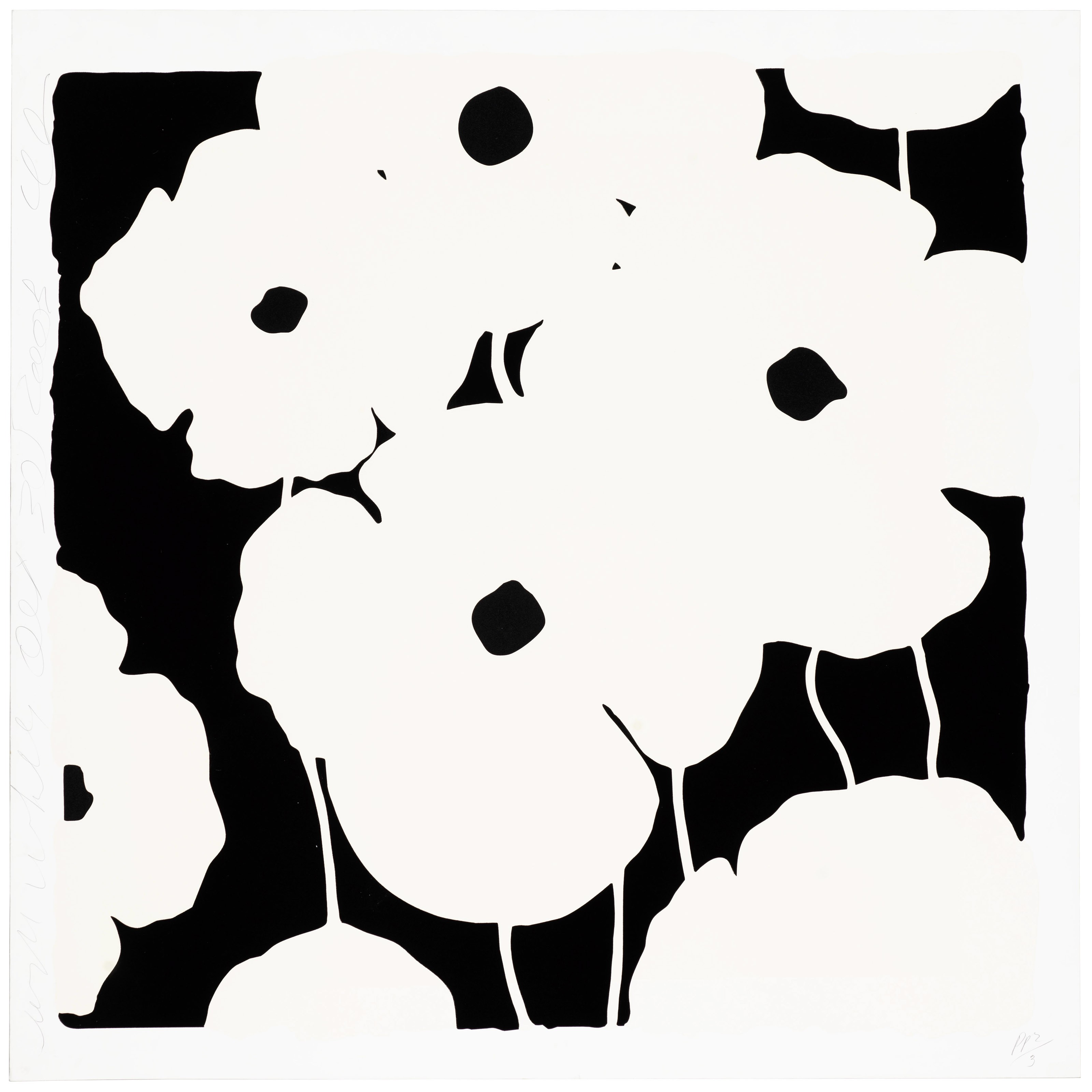 Donald Sultan - Eight Whites, October 30, 2008
