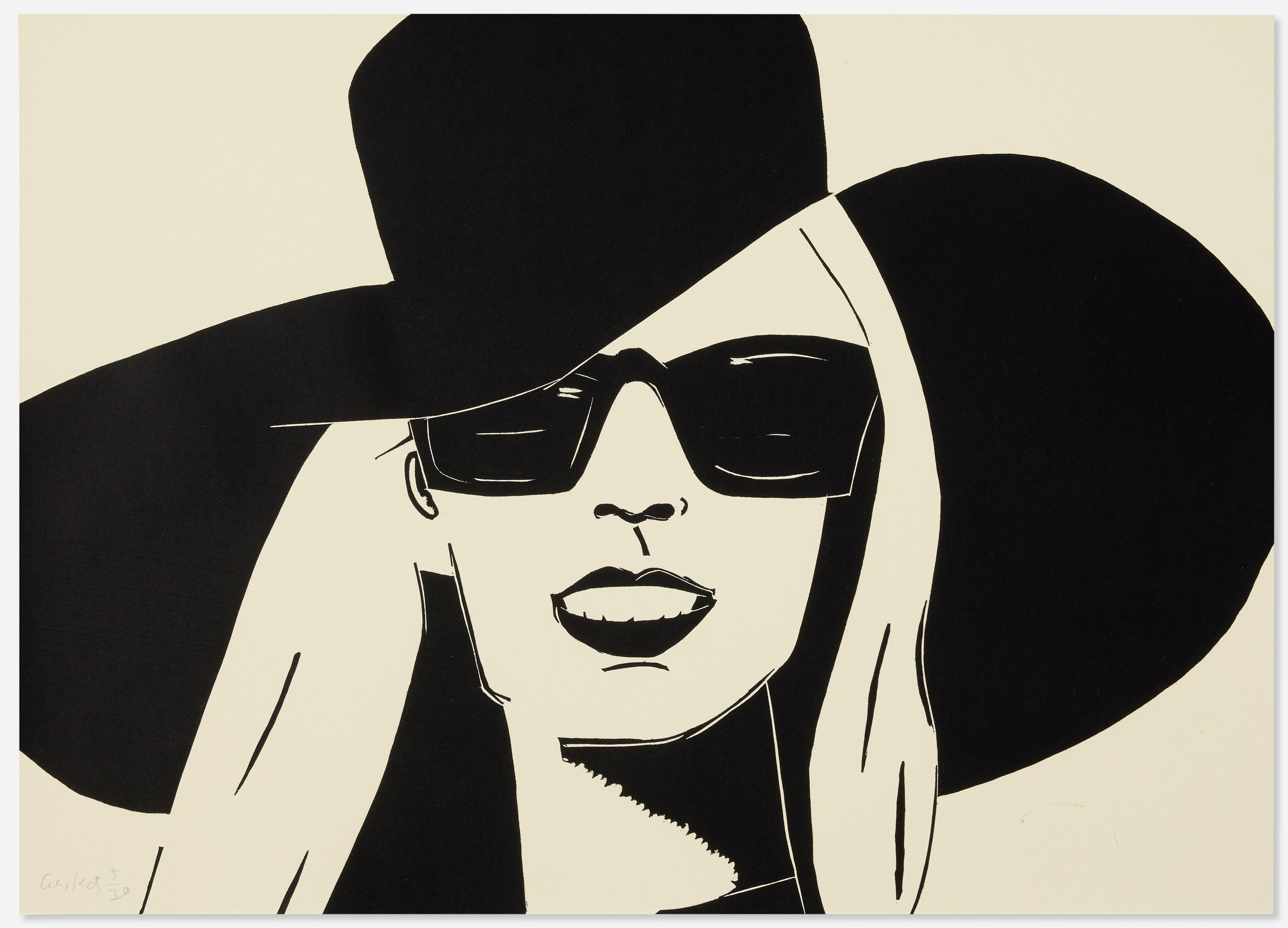 Alex Katz - Nicole