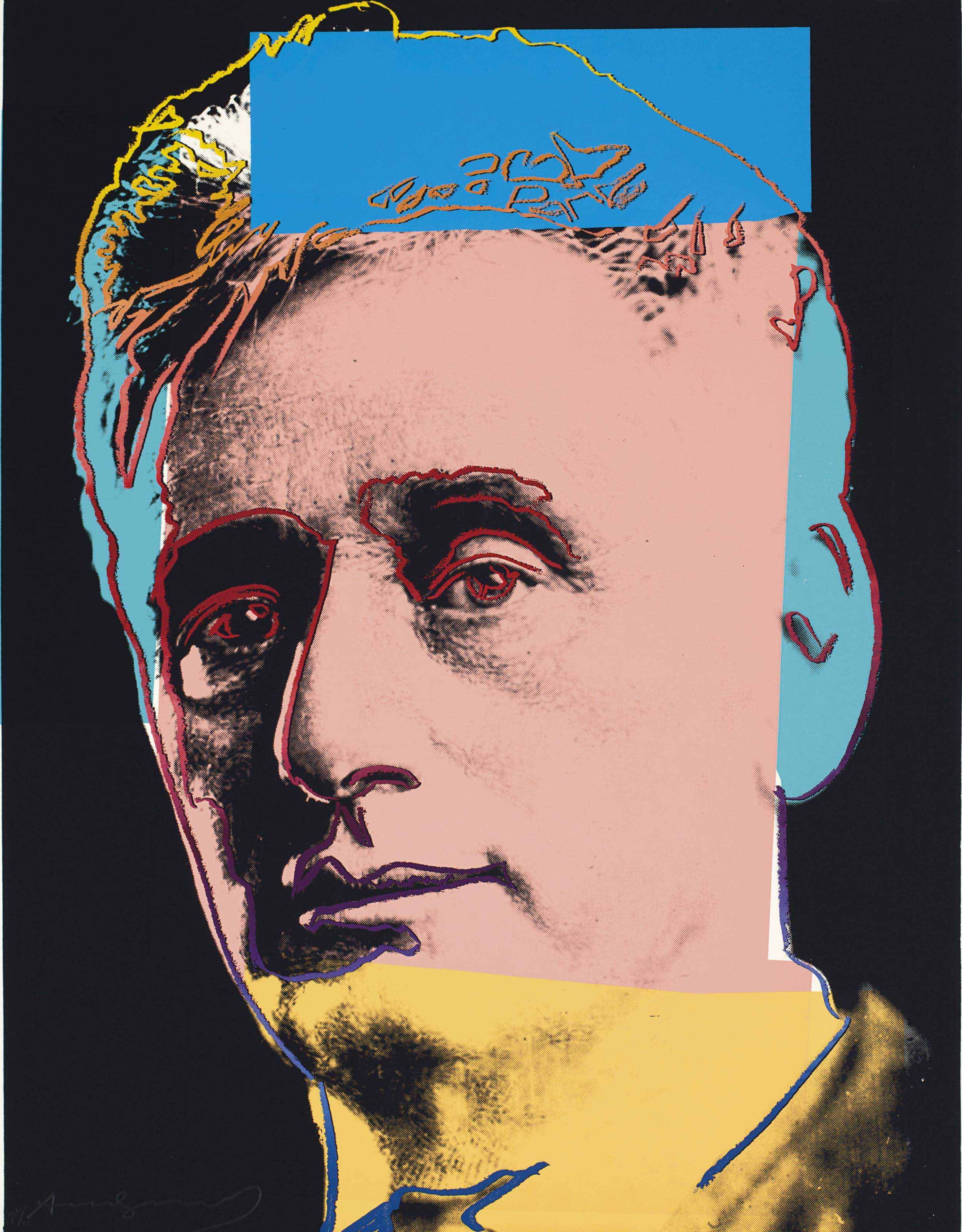Andy Warhol - Louis Brandeis, from Ten Portraits of Jews of the Twentieth Century