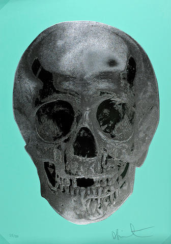 Damien Hirst - Till Death Do Us Part - Heavenly Peppermint Green Silver Gloss Racing Green