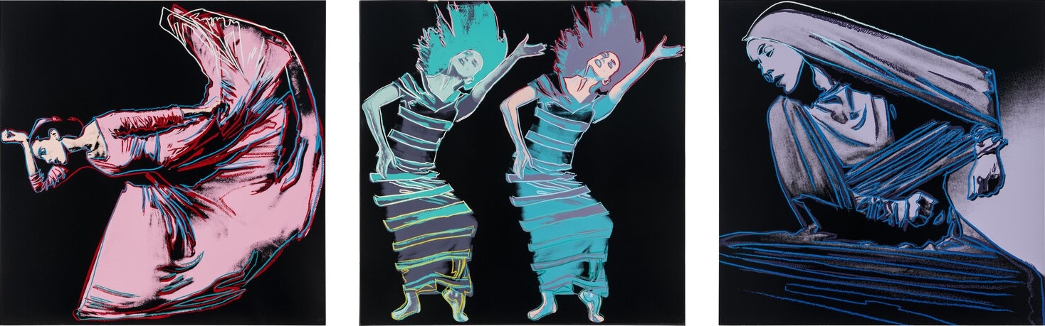Andy Warhol - Martha Graham (complete portfolio of three)