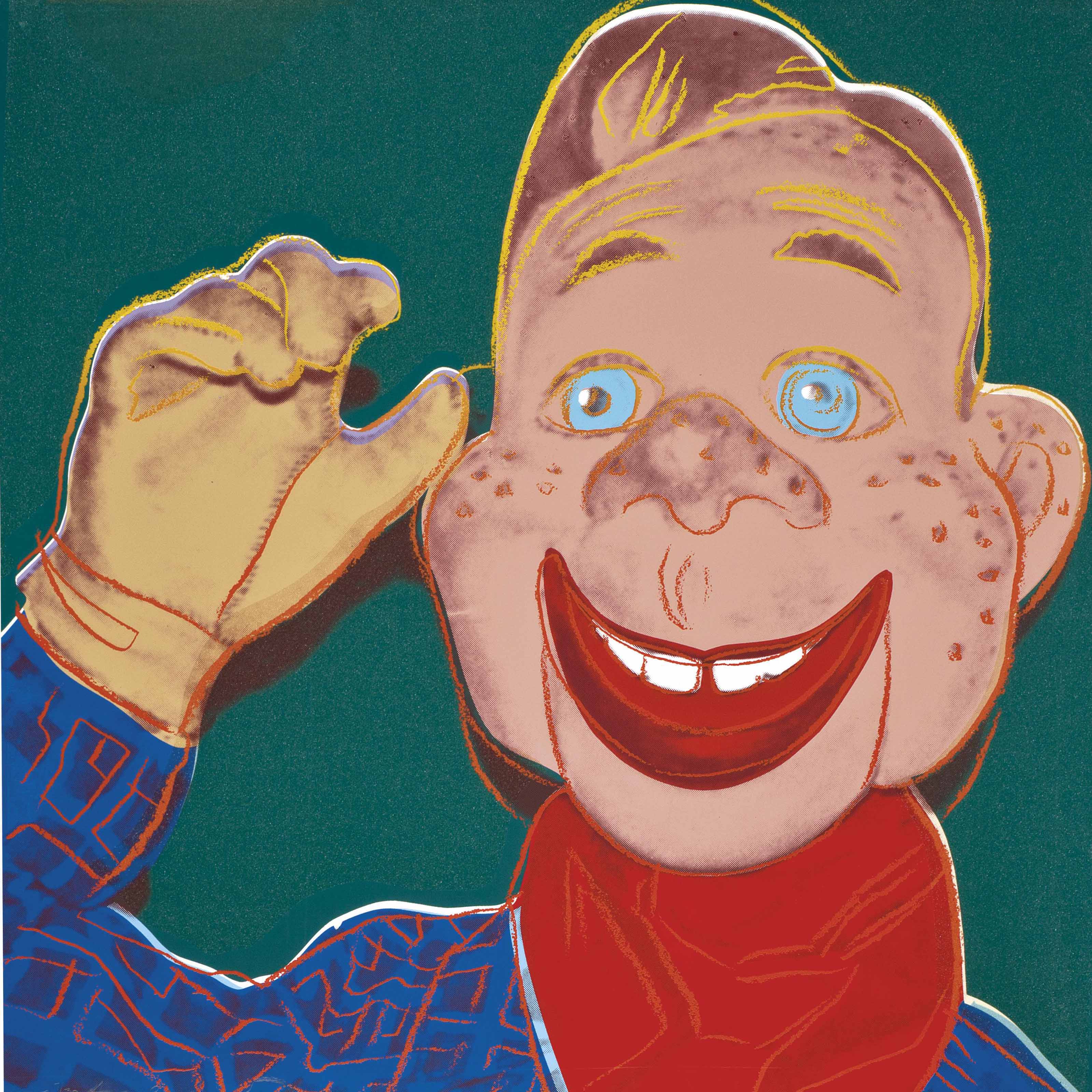 Andy Warhol - Howdy Doody, from Myths