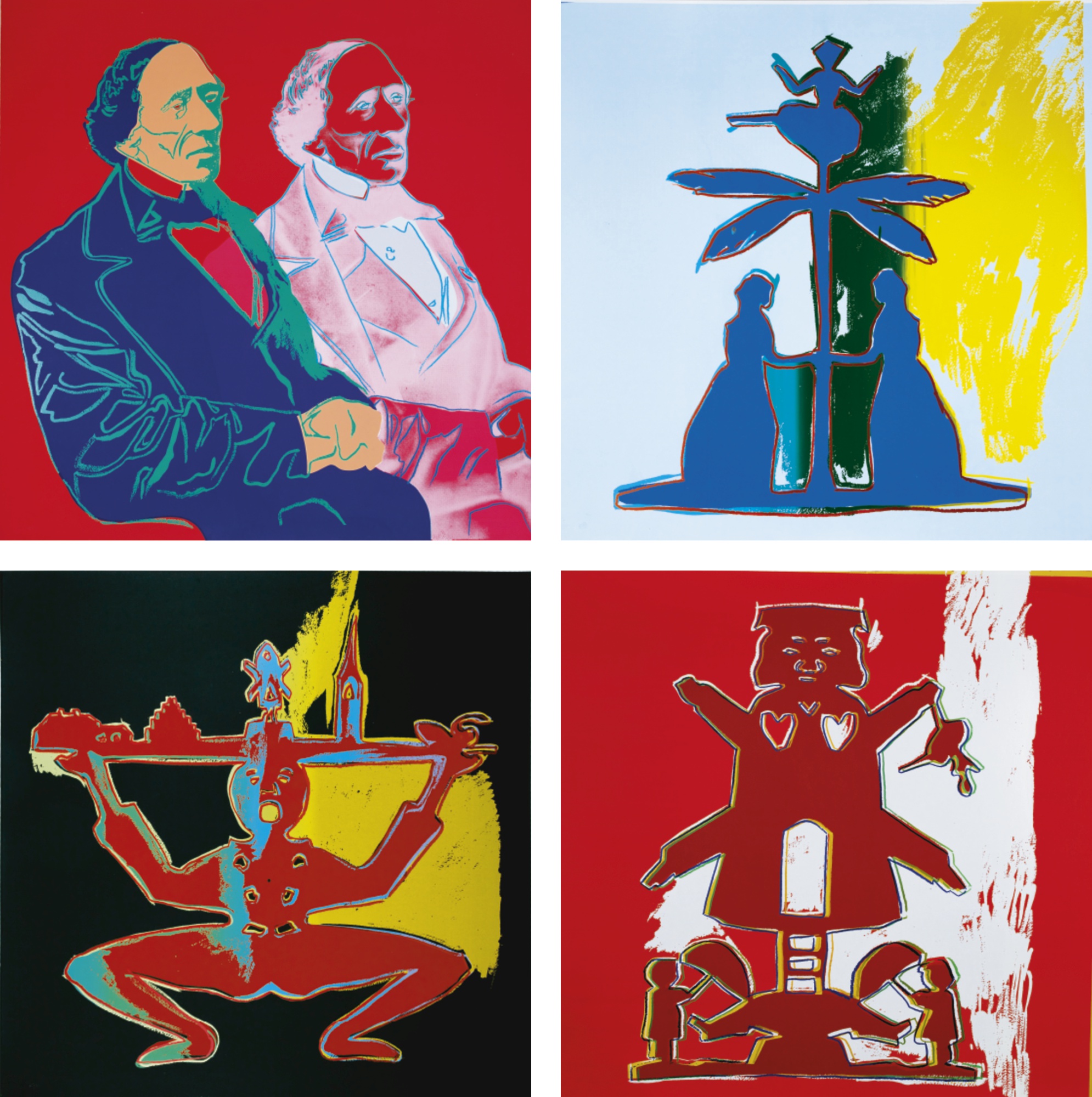 Andy Warhol - Hans Christian Andersen (F. & S. IIB.394-397)