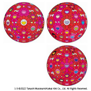Takashi Murakami - 1. Flowers of Gratitude／2. Inside the Soul／3. Let us Devote Our Hearts