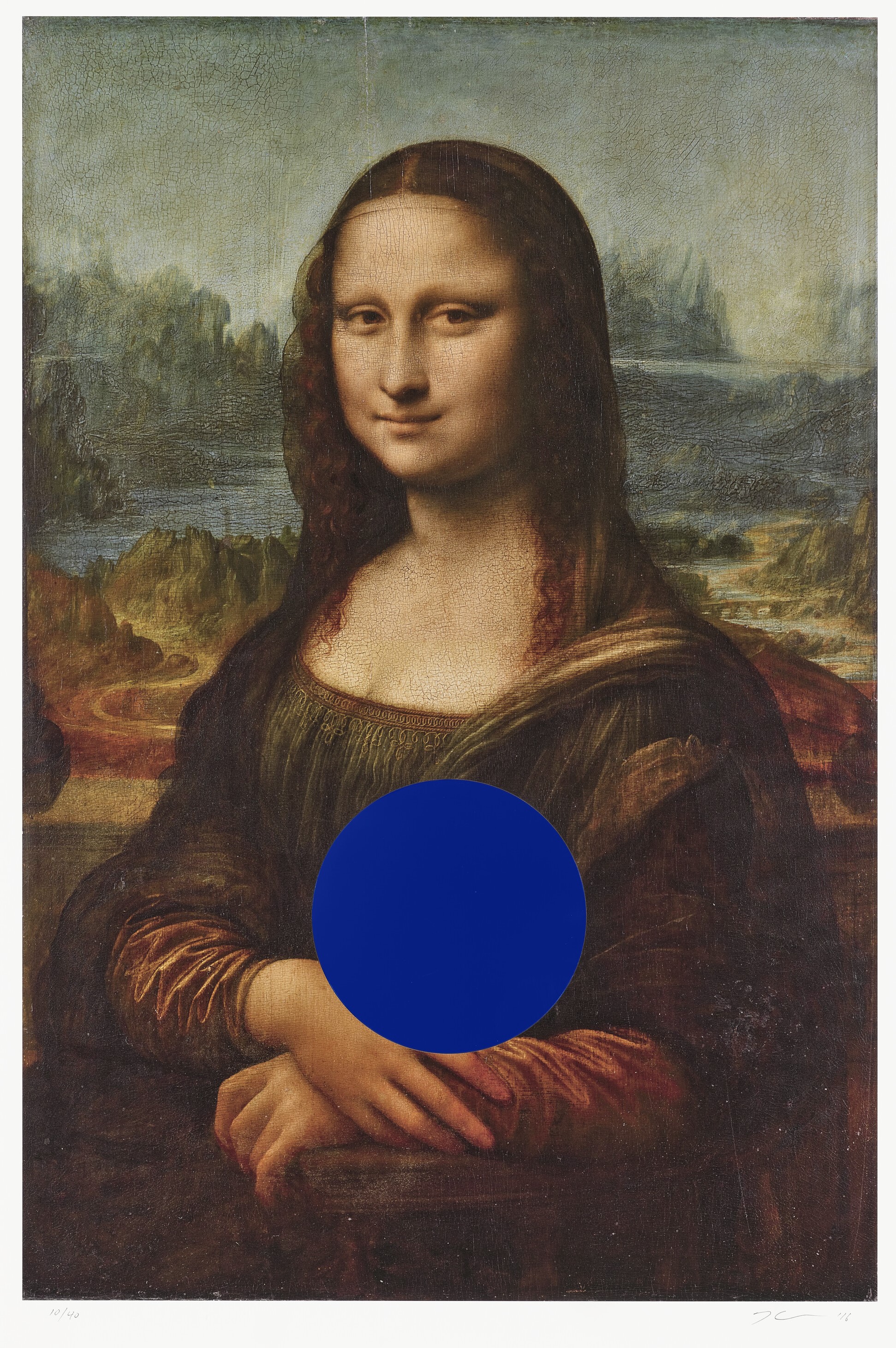 Jeff Koons - Gazing Ball (da Vinci Mona Lisa)