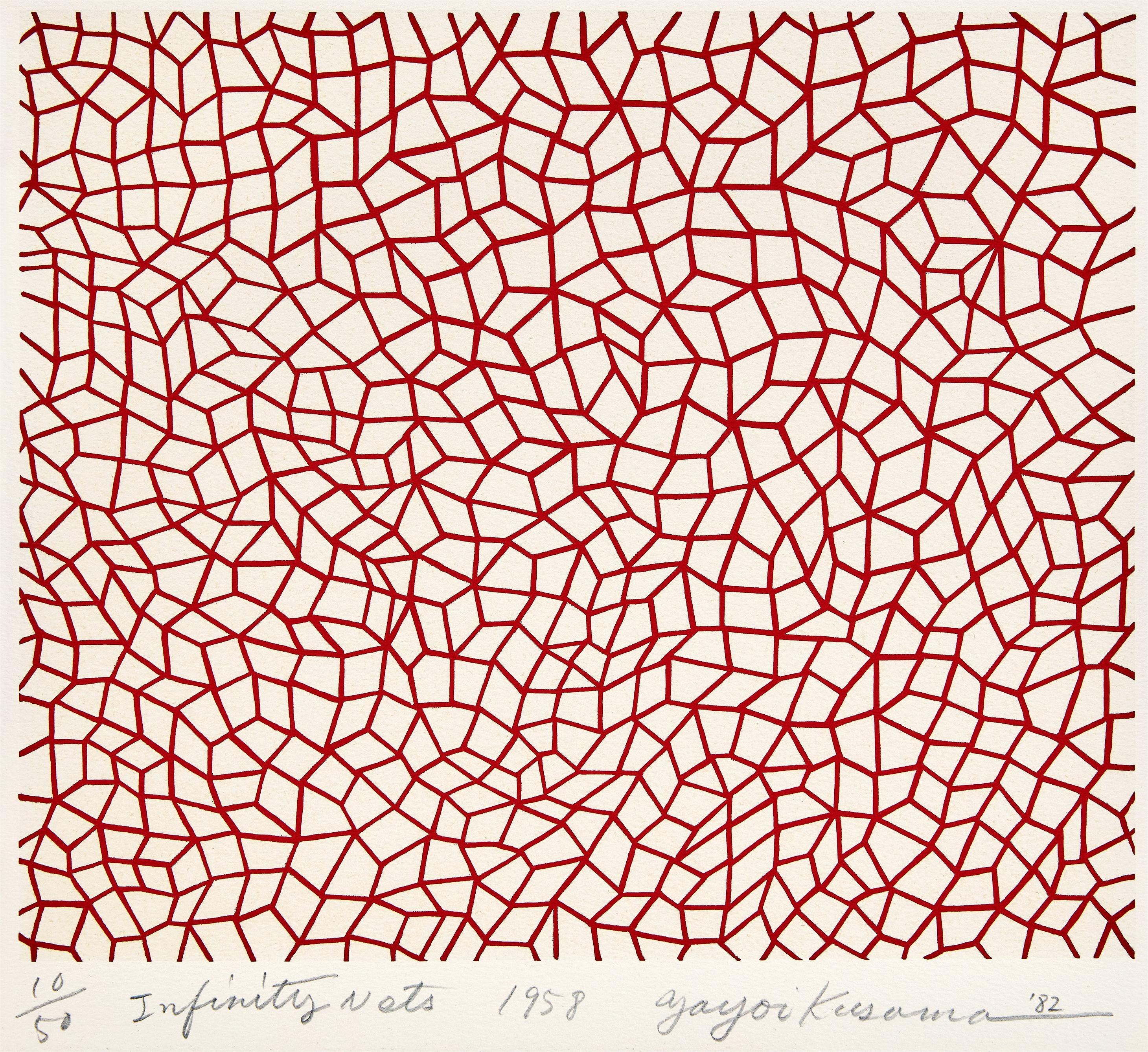 Yayoi Kusama - Infinity Nets 1958