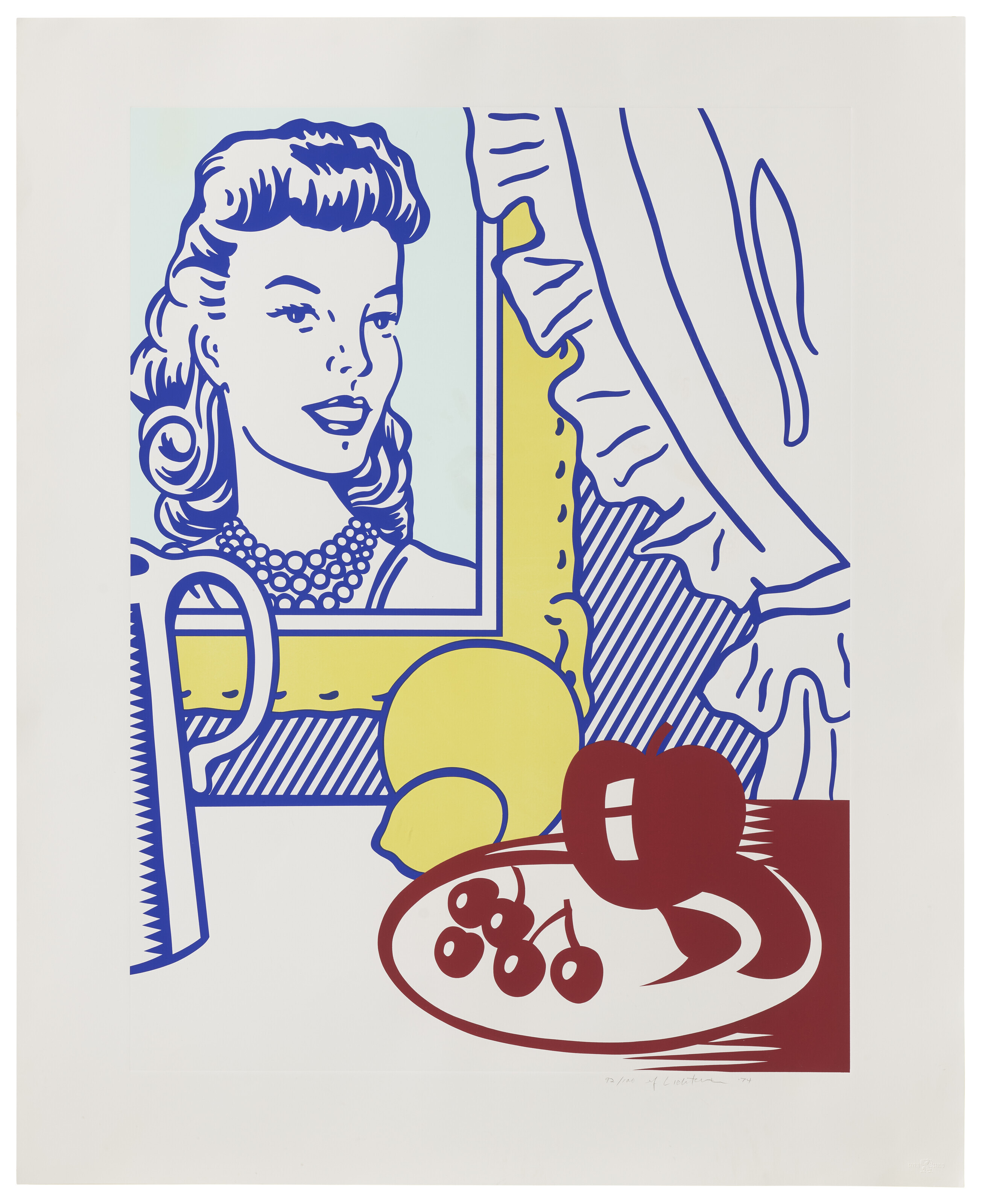 Roy Lichtenstein - Still Life with Portrait