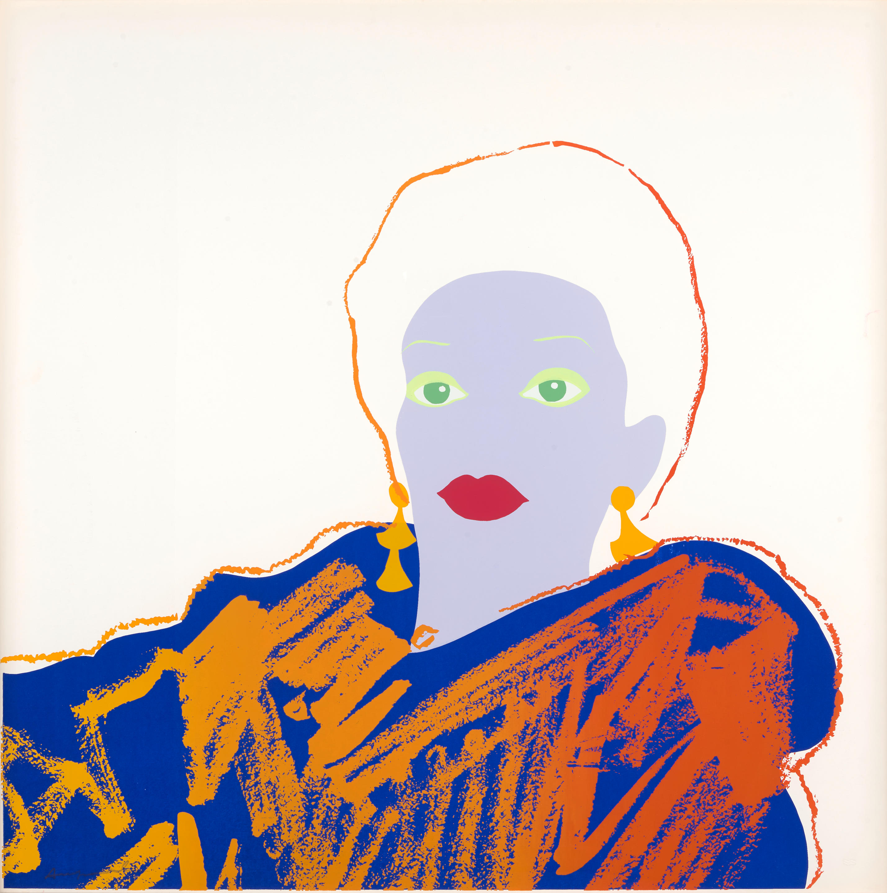 Andy Warhol - Blackglama (Judy Garland), from Ads