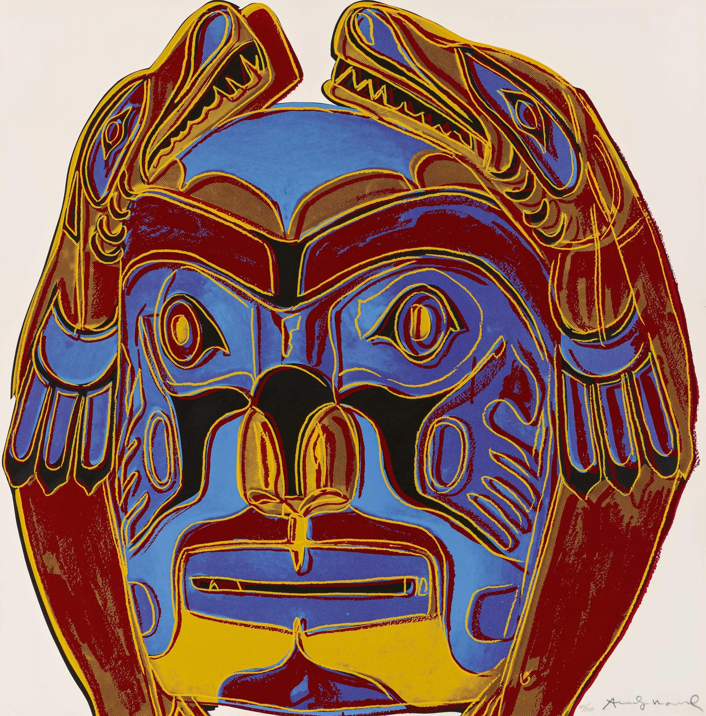 Andy Warhol - Northwest Coast Mask