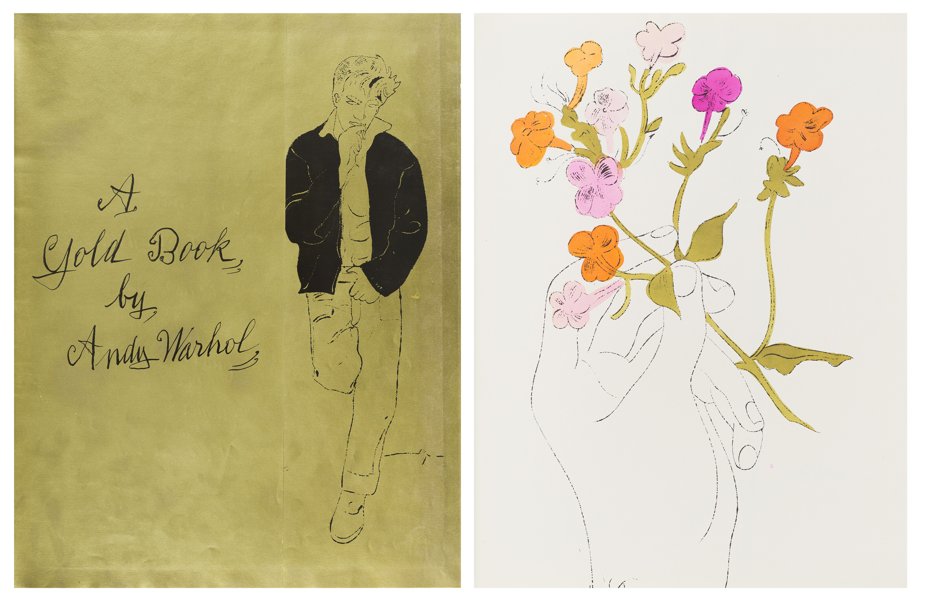 Andy Warhol - A Gold Book