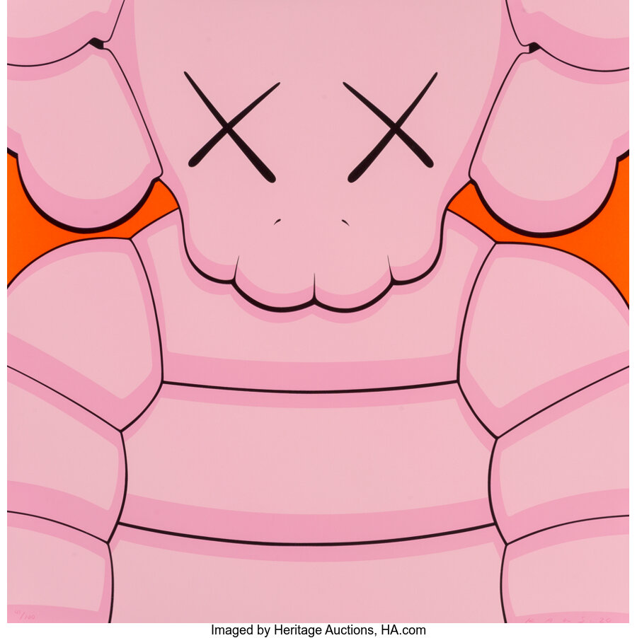KAWS - What Party (Light Pink)