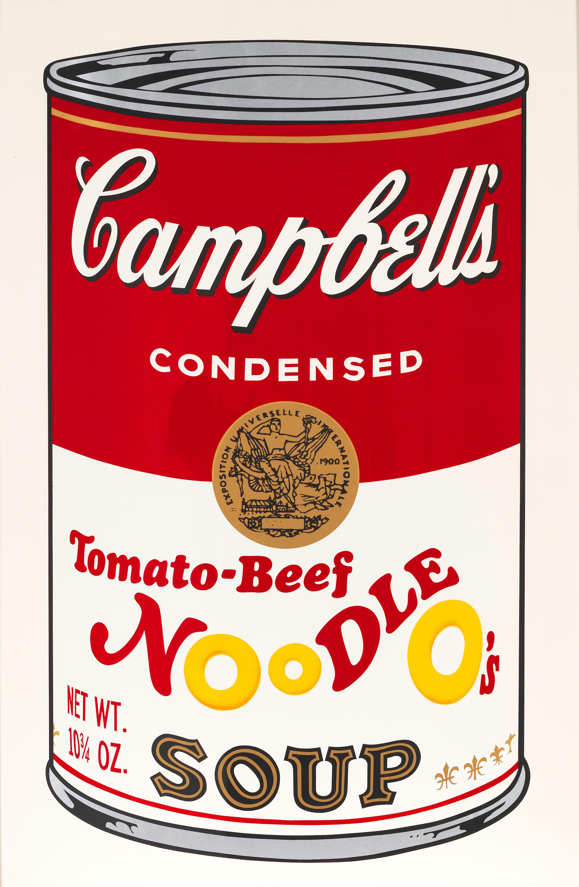 Andy Warhol - Tomato-Beef Noodle O's, from Campbell's Soup II (Feldman & Schellmann II.61)