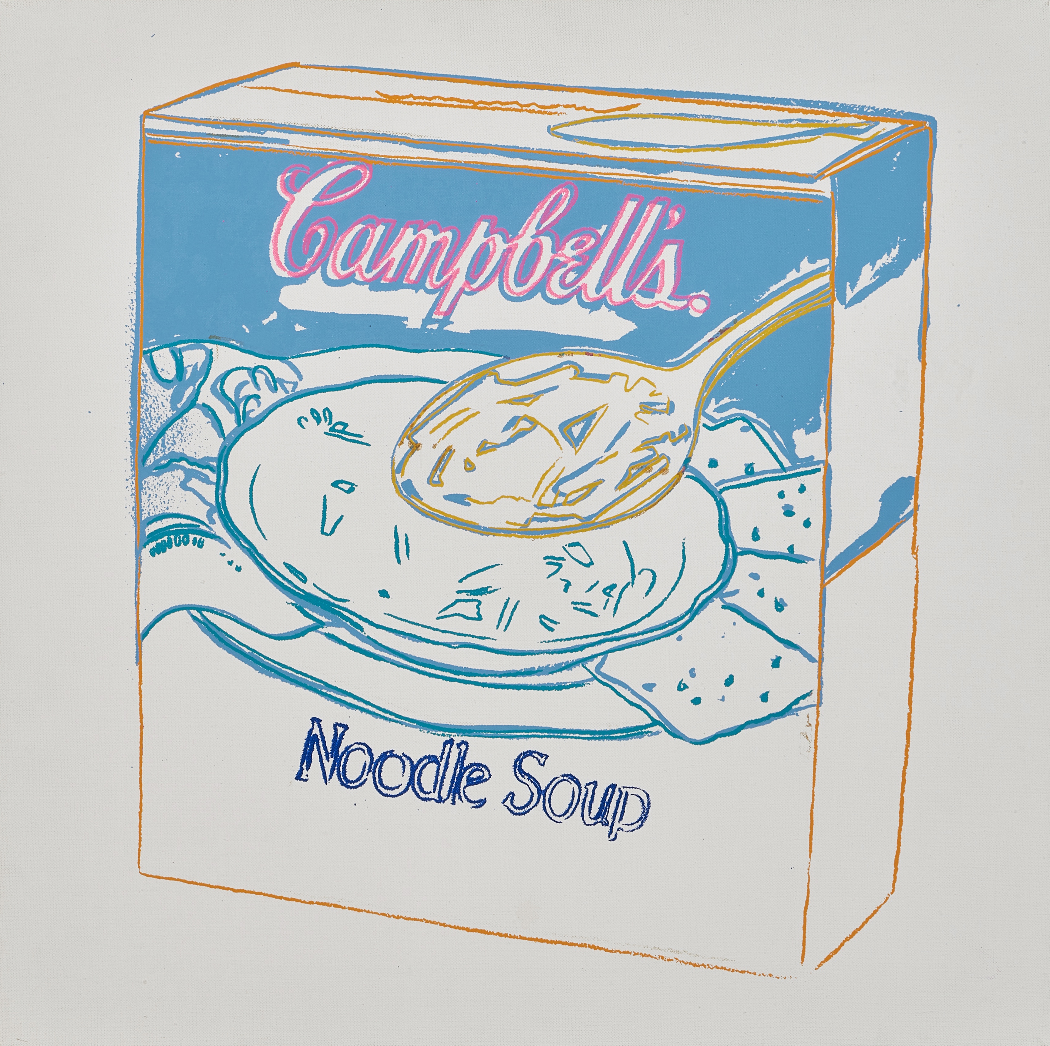 Andy Warhol - Campbell's Noodle Soup Box