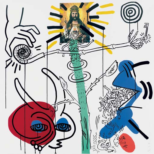 Keith Haring - William S. Burroughs, Apocalypse