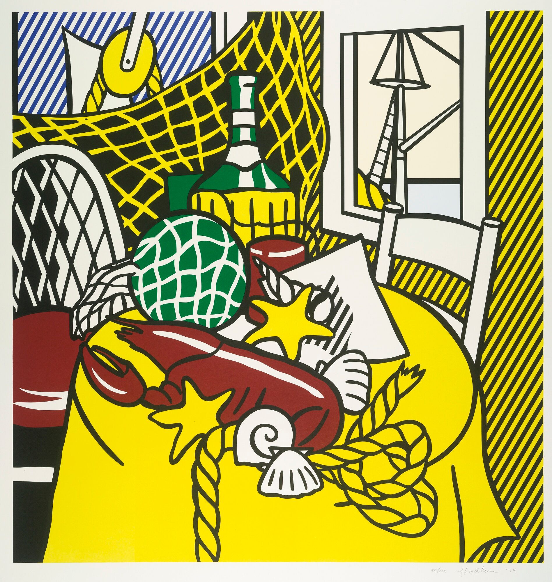 Roy Lichtenstein - Still Life with Lobster