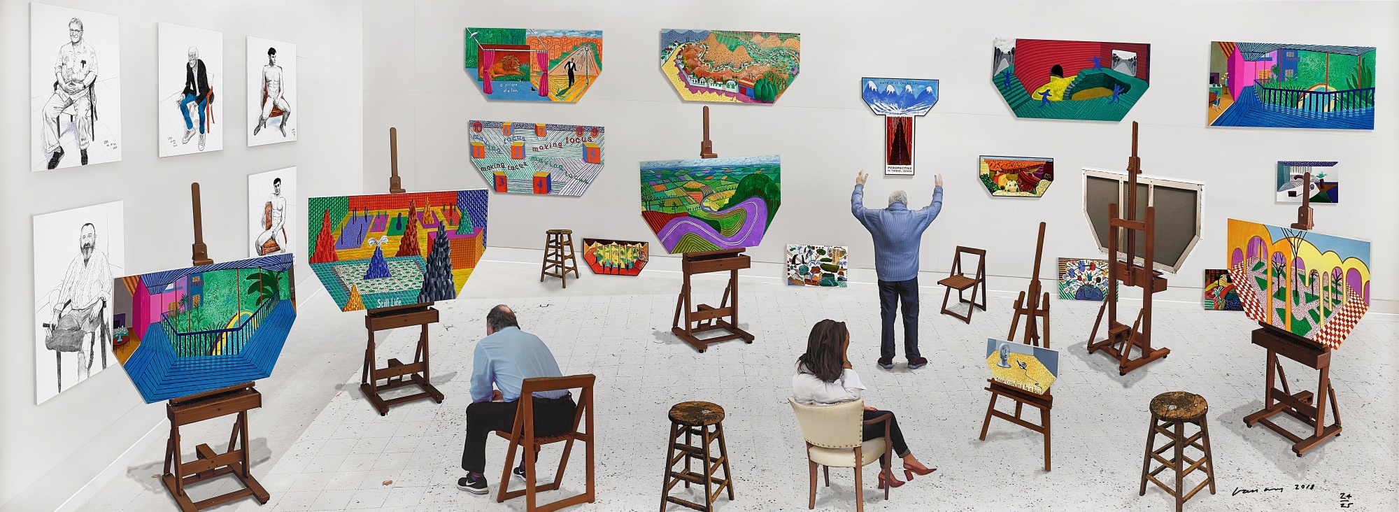 David Hockney - Inside It Opens Up as Well