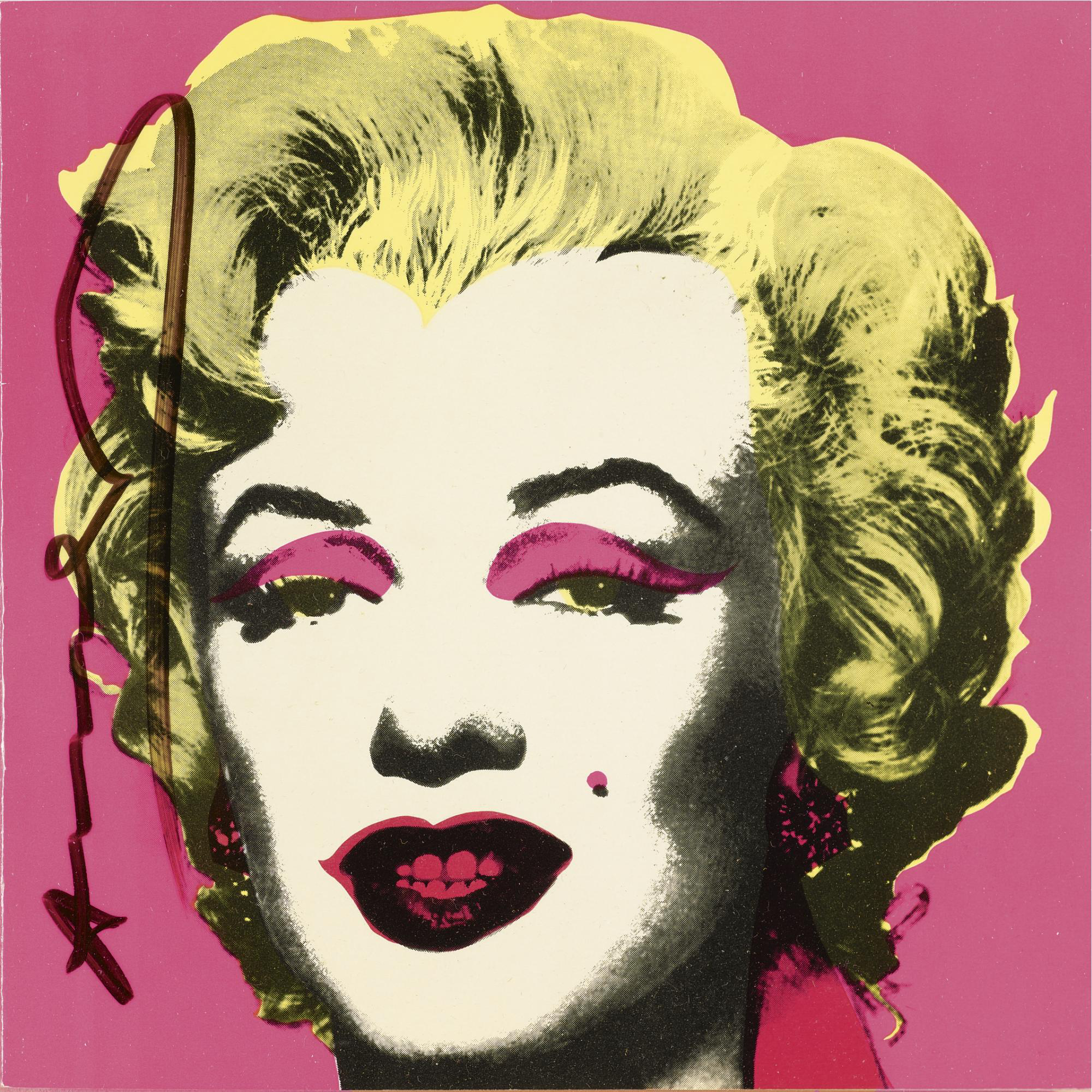 Andy Warhol - marilyn (invitation)